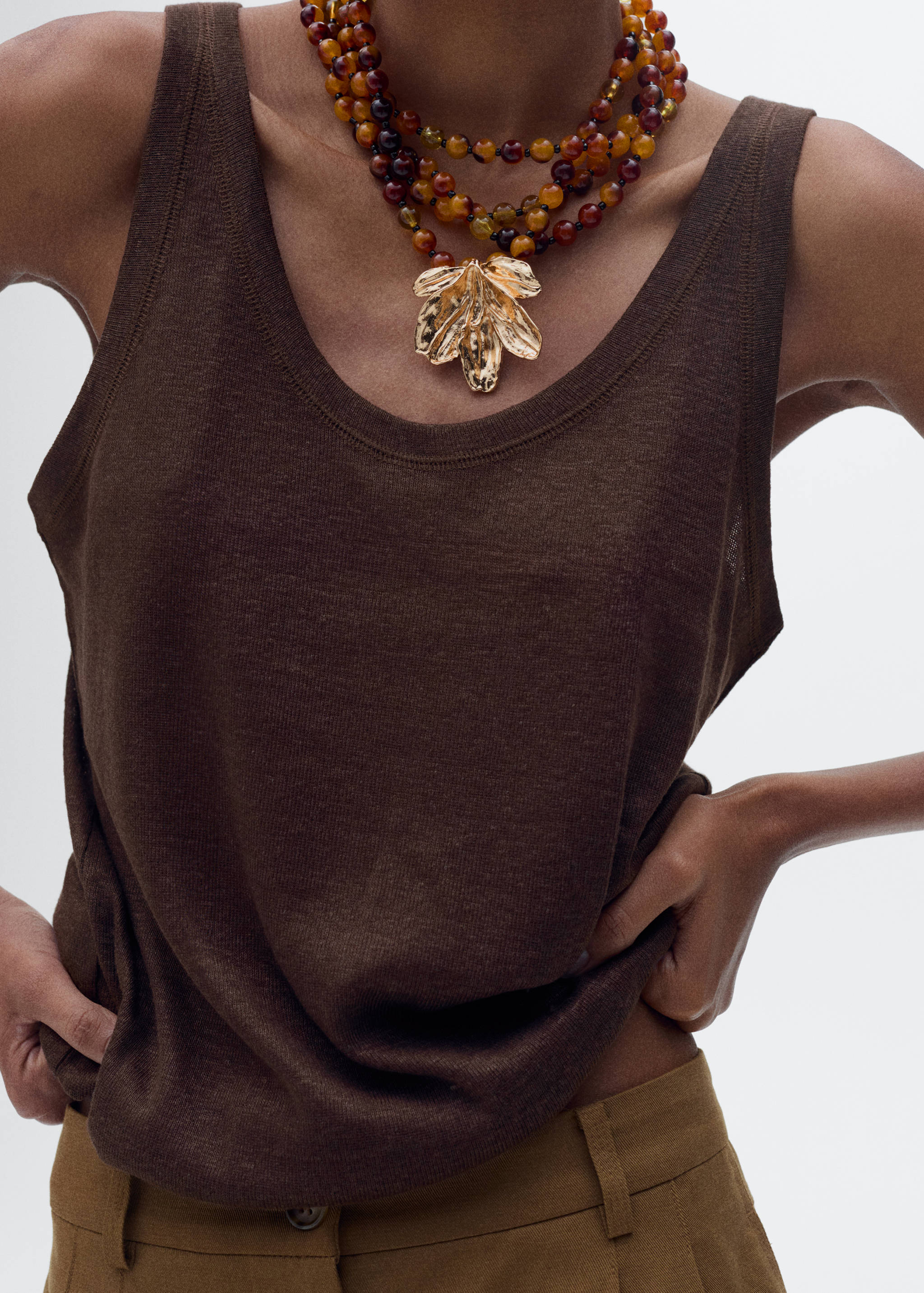 Trägertop aus Leinen - Detail des Artikels 6