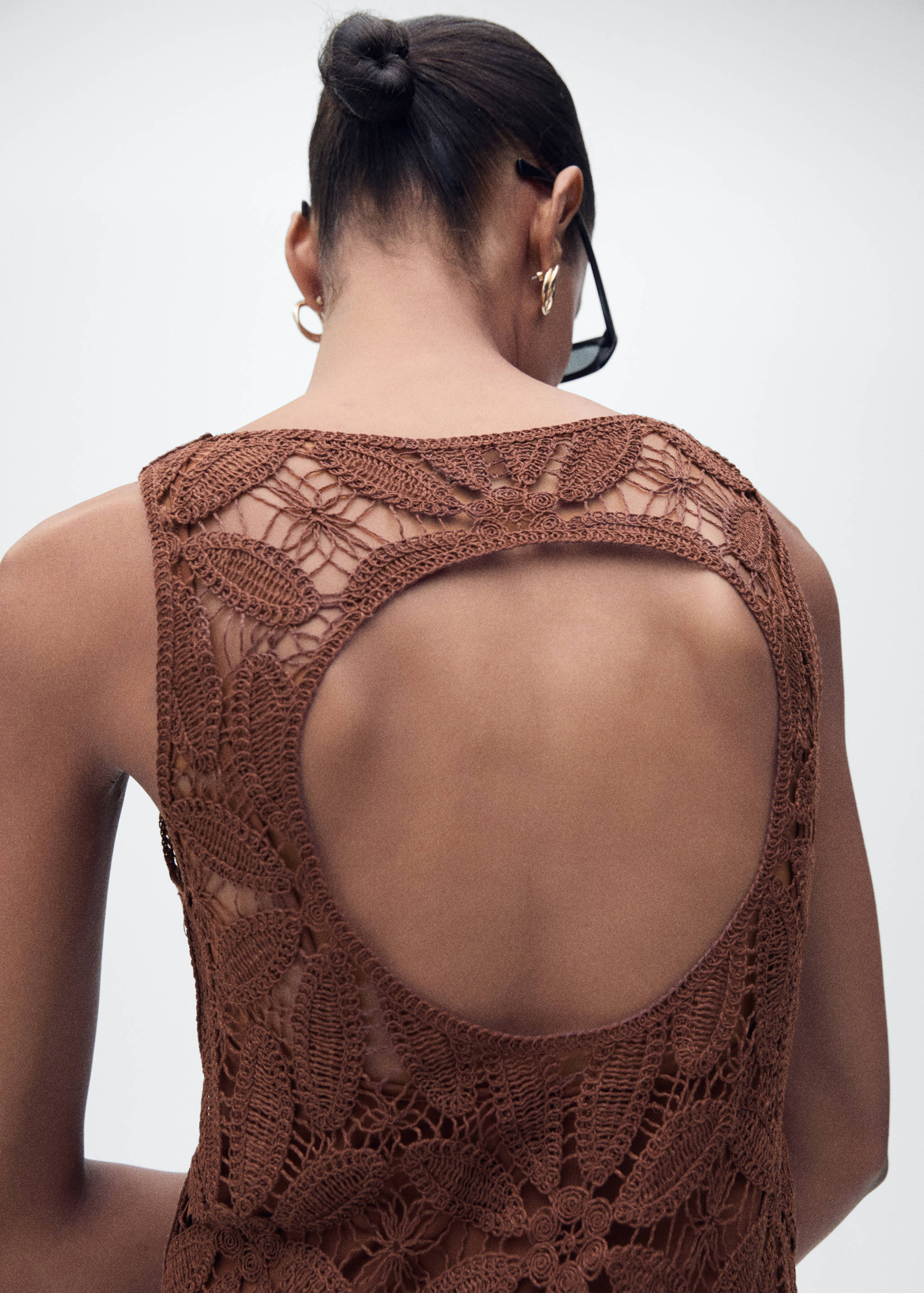 Open back crochet dress - Details of the article 6