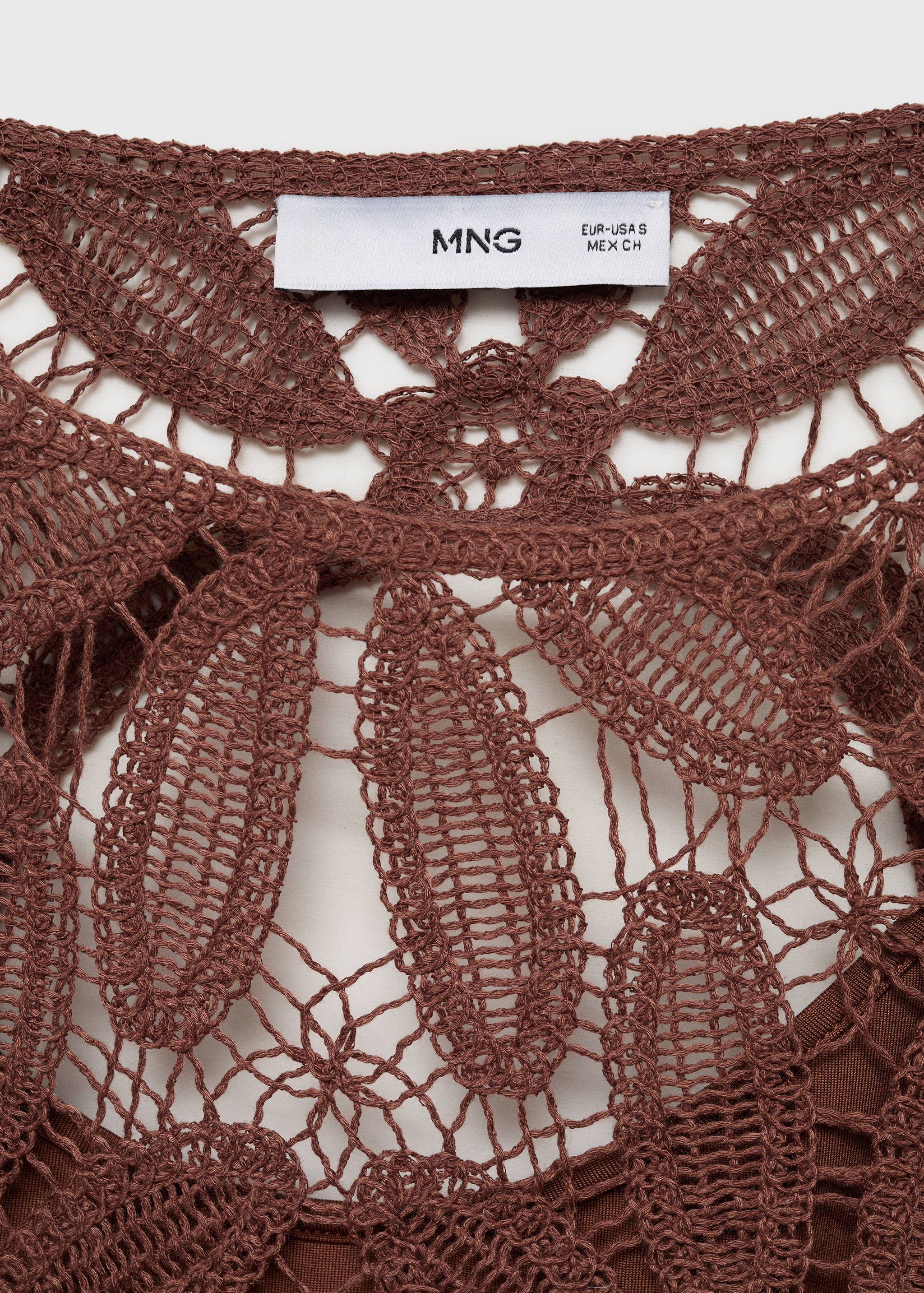 Open back crochet dress - Details of the article 8