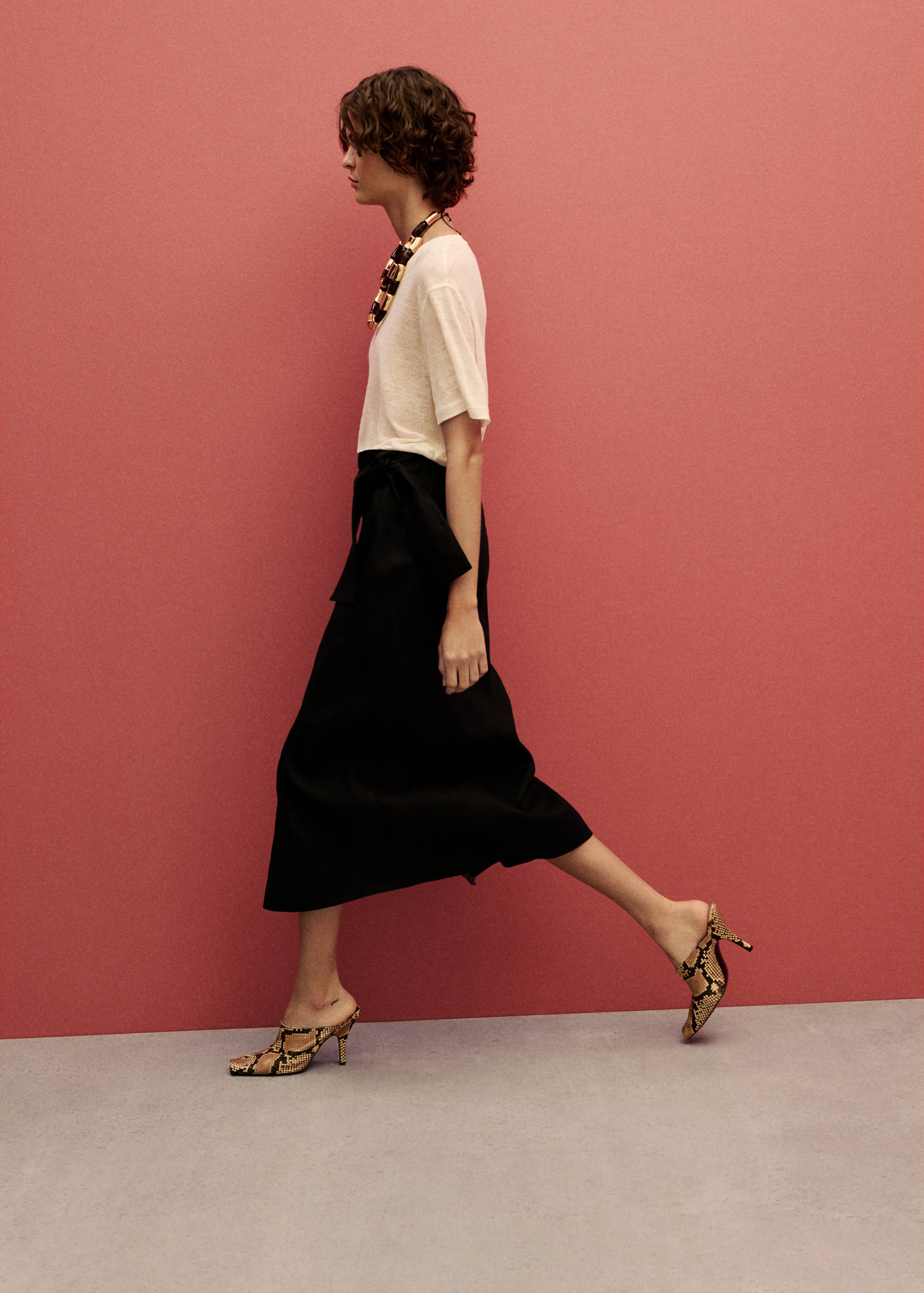 Jupe paréo lin - Verso de l’article