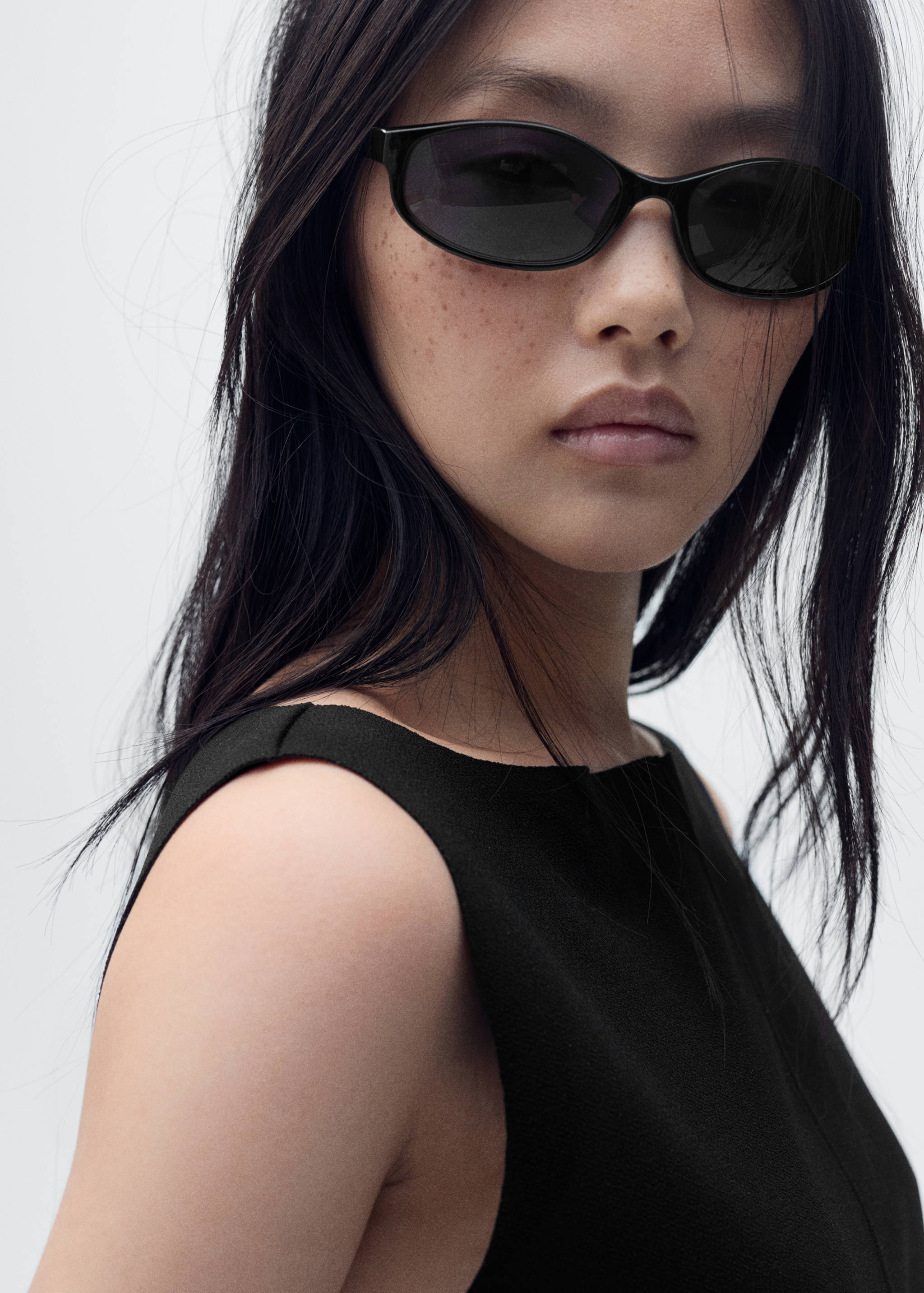 Boat-neck knitted top - Details of the article 1