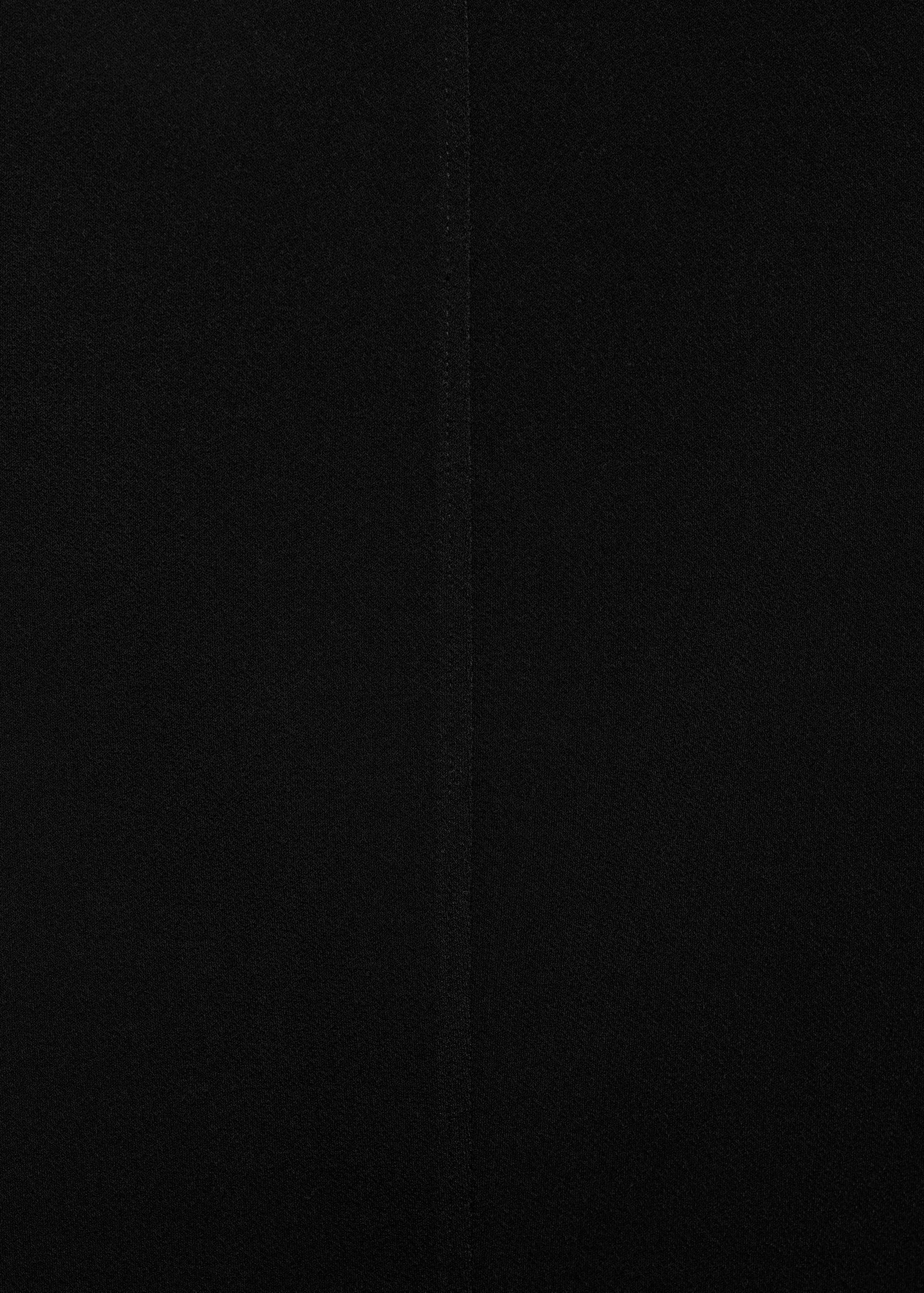 Boat-neck knitted top - Details of the article 8