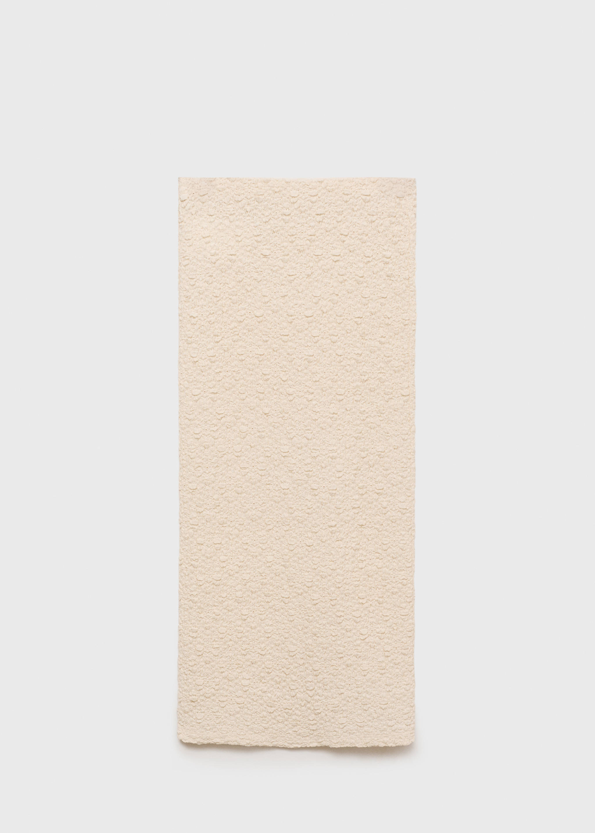 Textured fitted skirt - Article without model