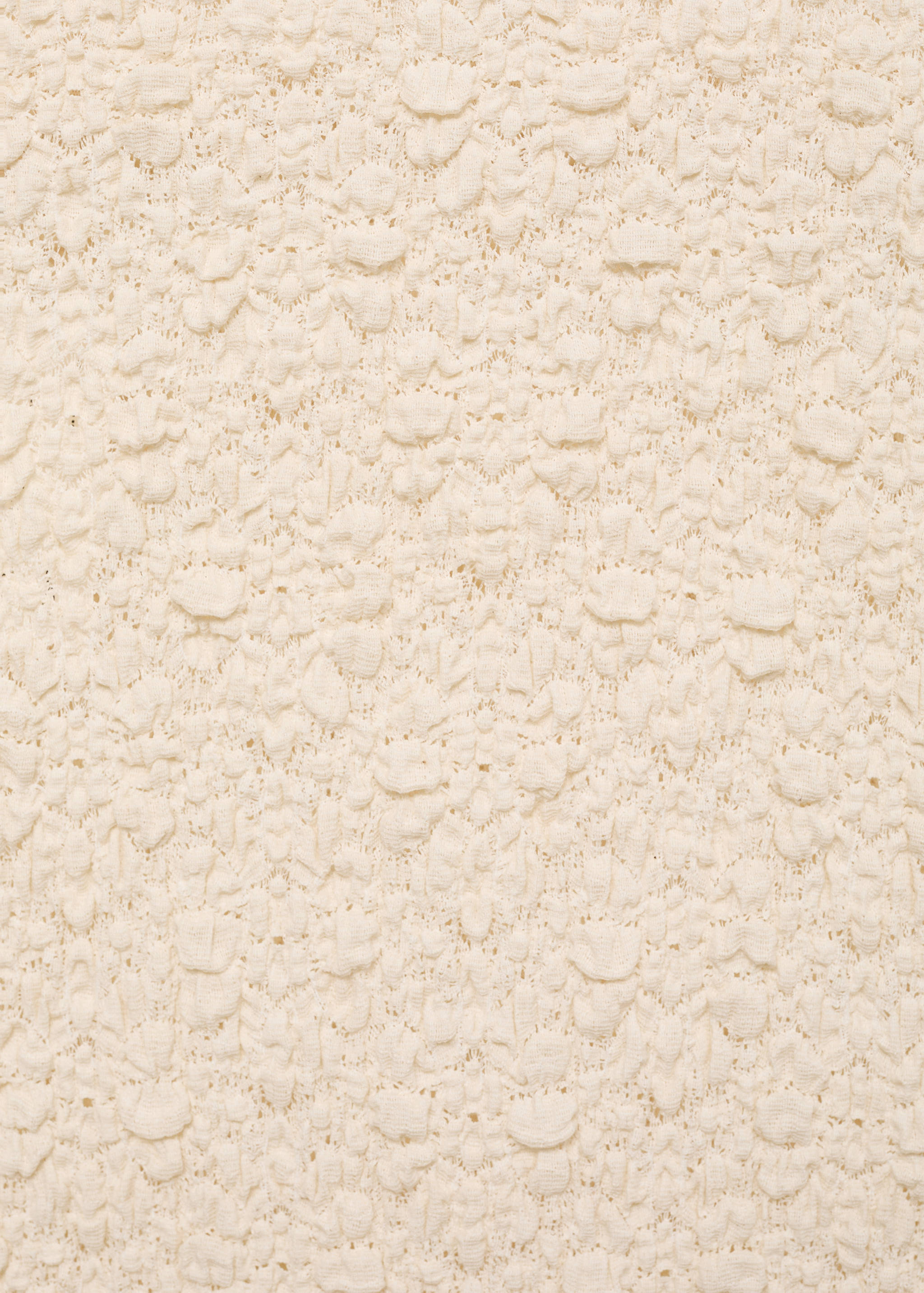 Textured fitted skirt - Details of the article 8