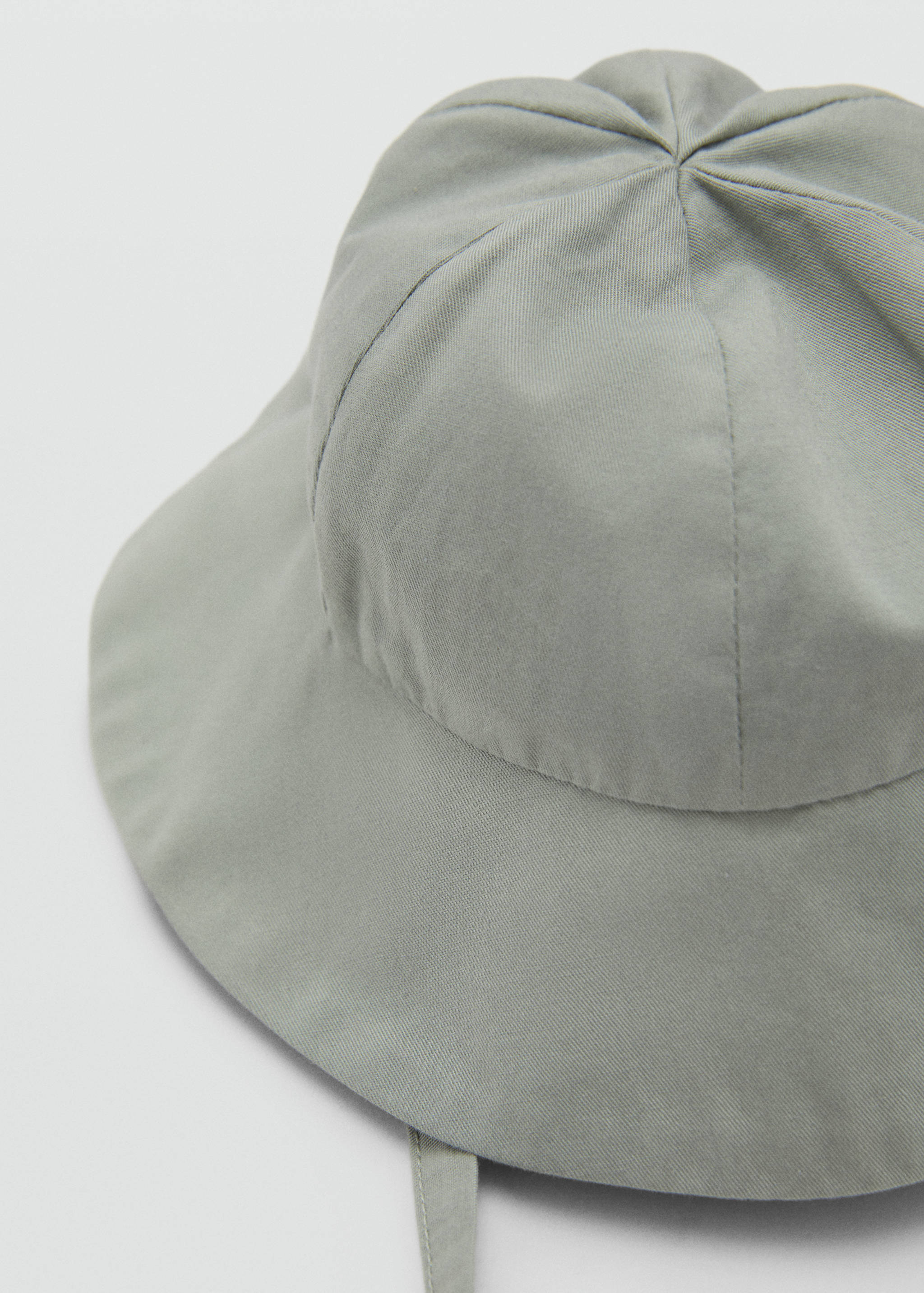 Gorro algodón fruncido - Plano medio