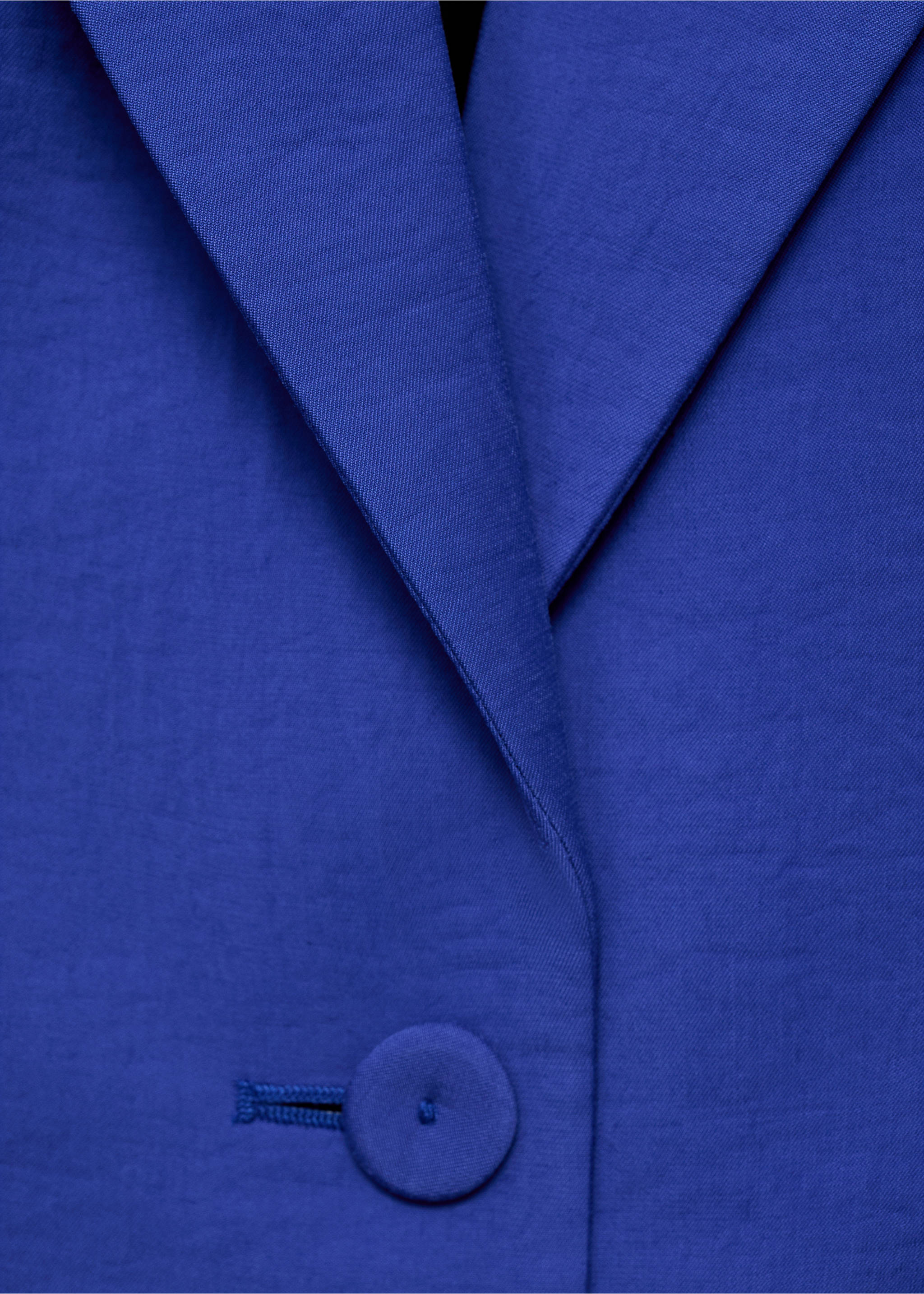 Blazer traje estructura - Detalle del artículo 8, Azul. Ref: 87067194-00.