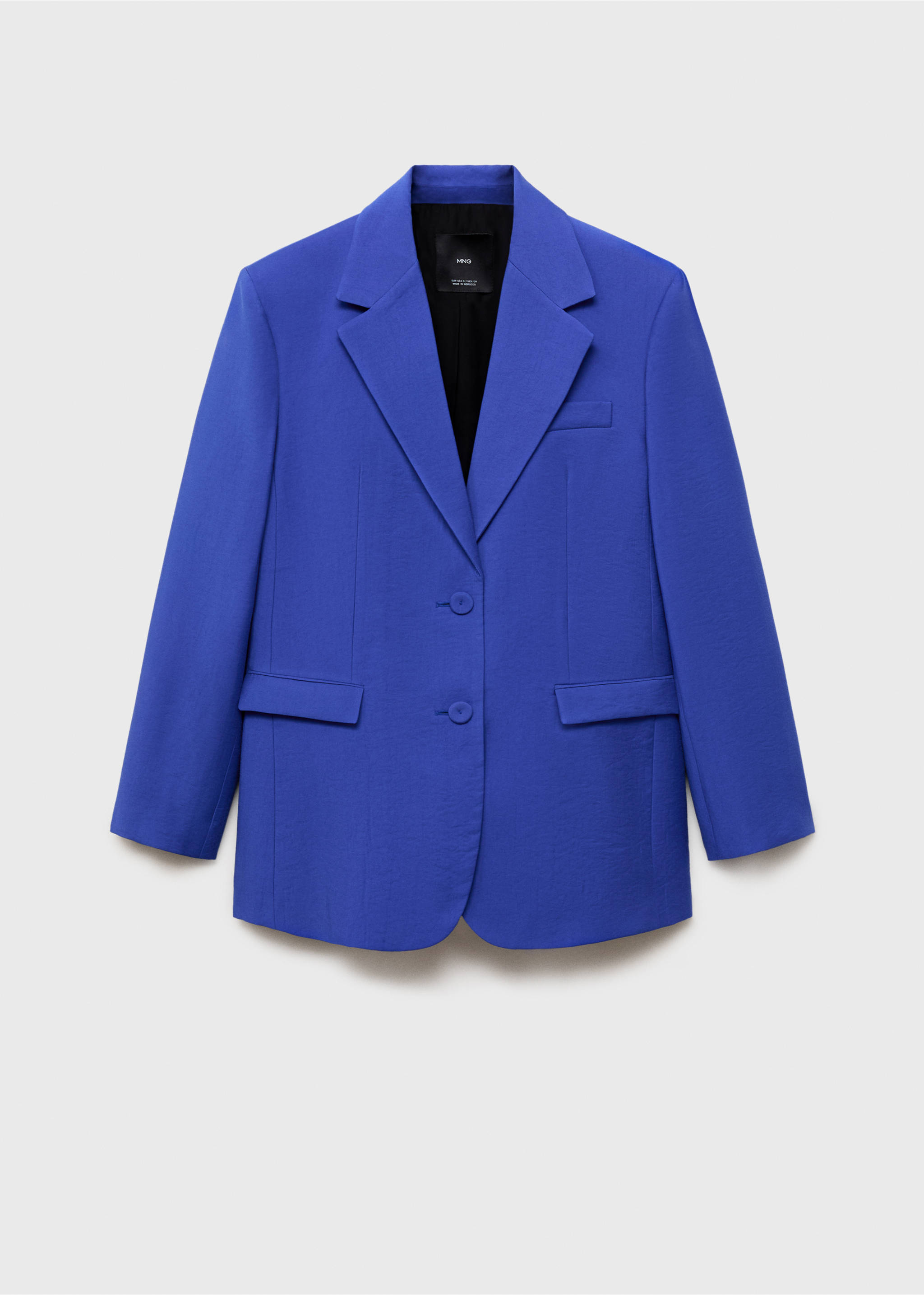Blazer traje estructura - Artículo sin modelo, Azul. Ref: 87067194-00.