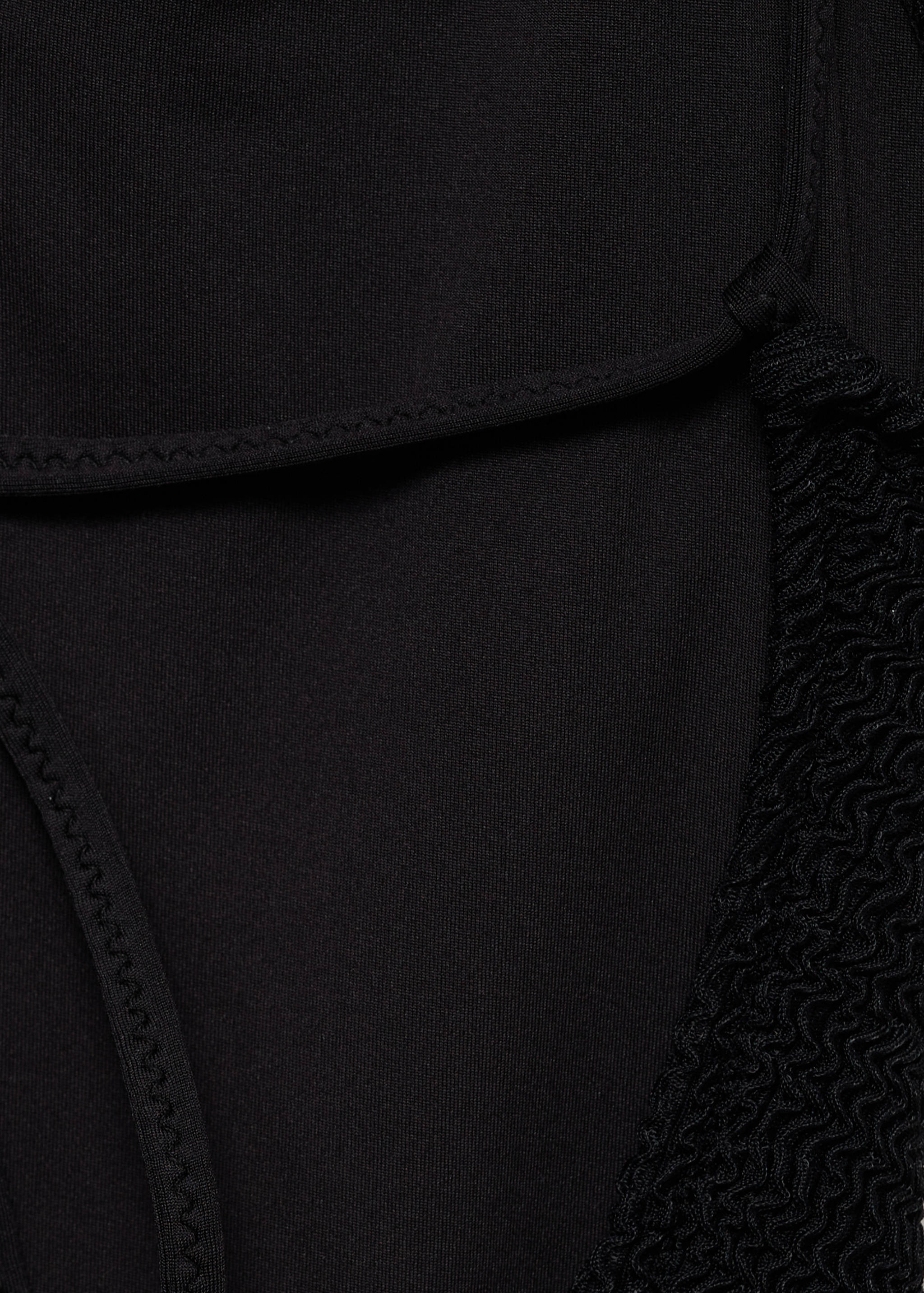 Baddräkt med texturerade axelband - Detaljer om artikeln 0