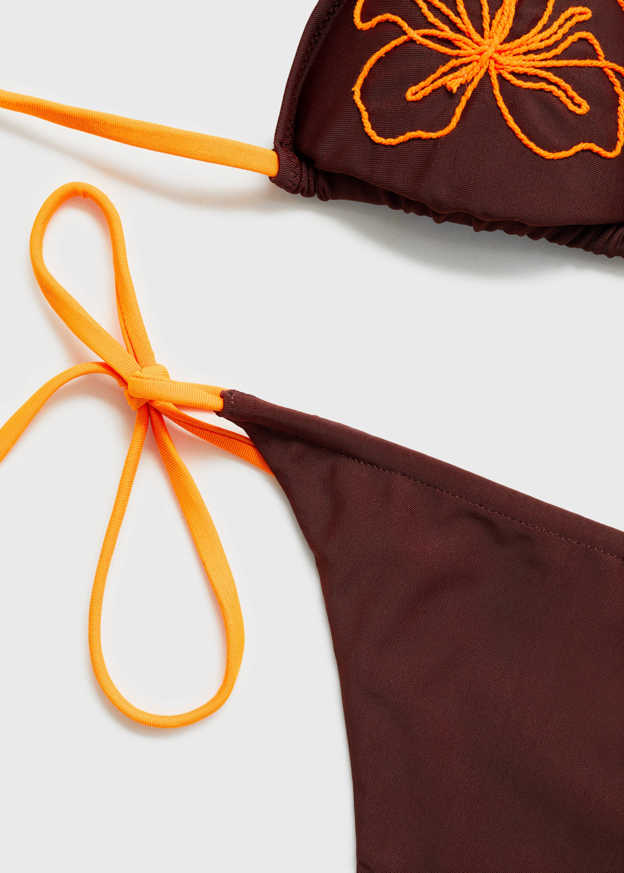 蝴蝶结比基尼泳裤 - null