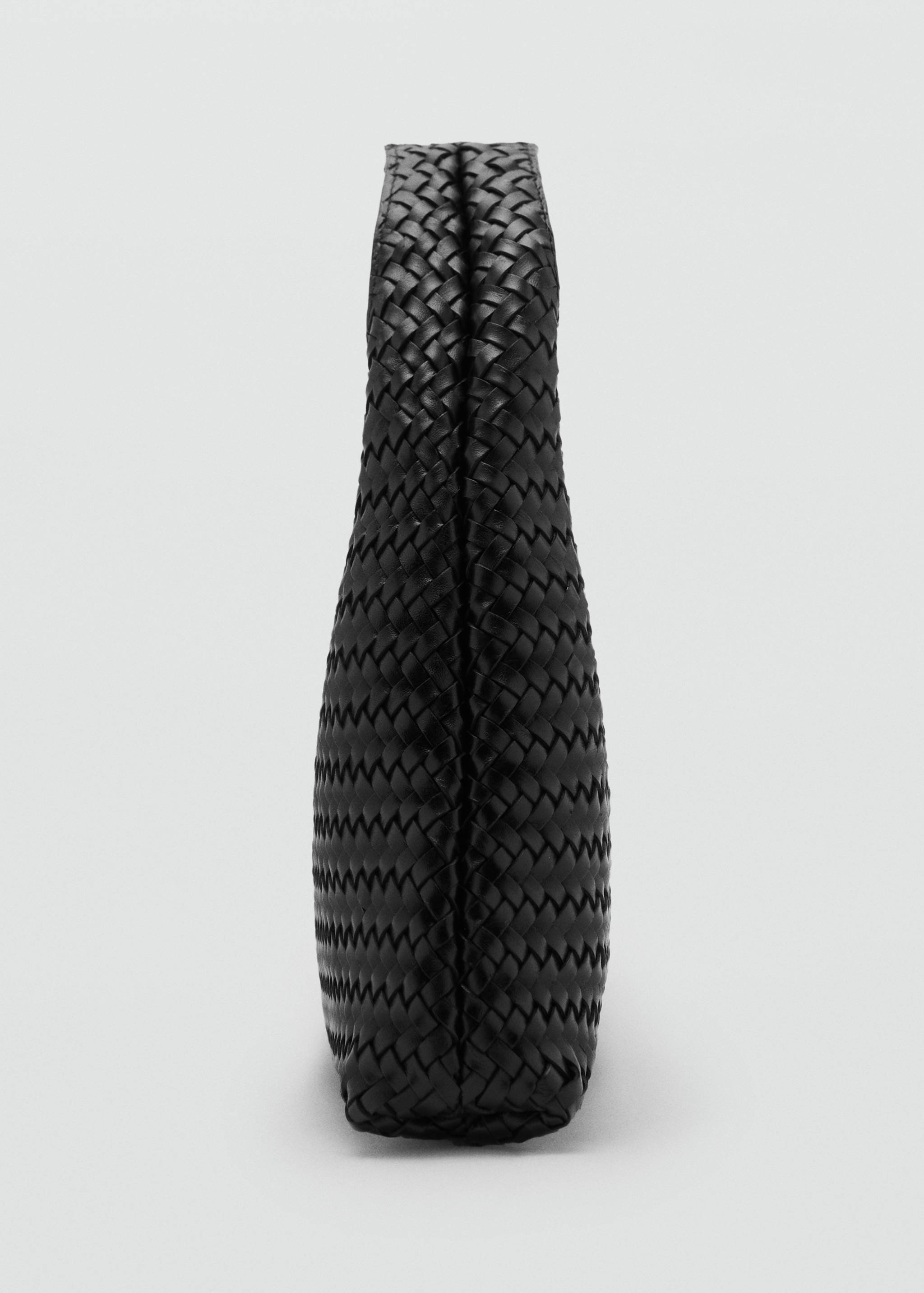 Braided leather handbag - Details of the article 1