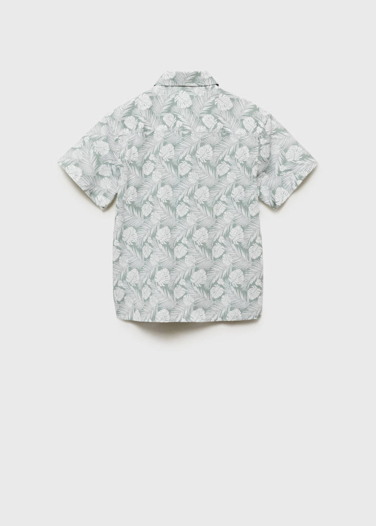 Tropical print shirt