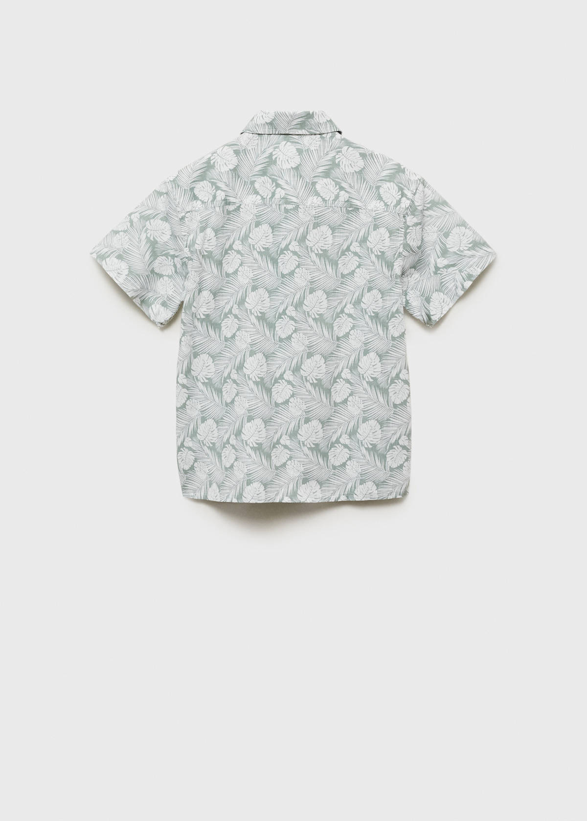 Tropical print shirt — Green