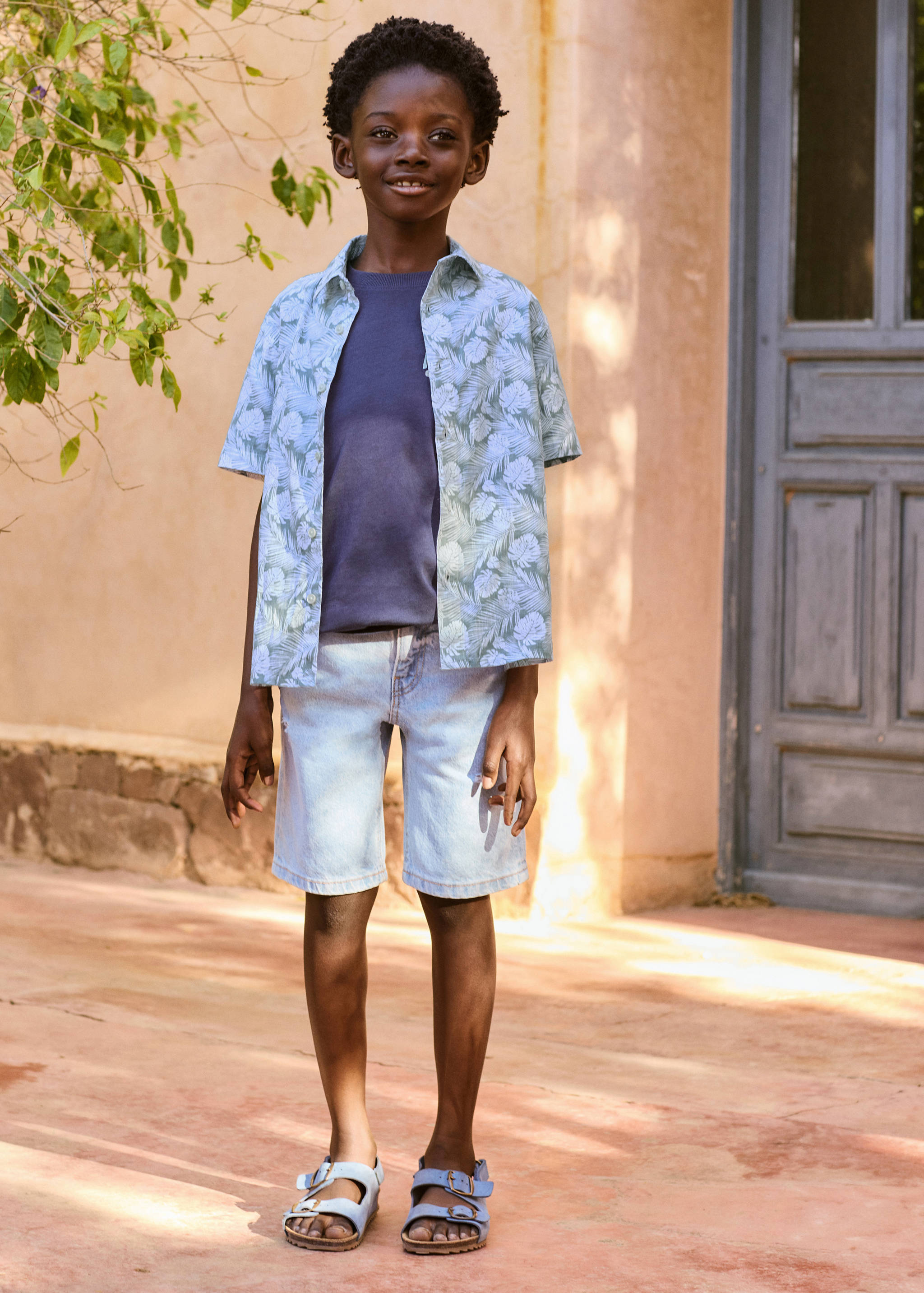 Tropical print shirt - Details of the article 5