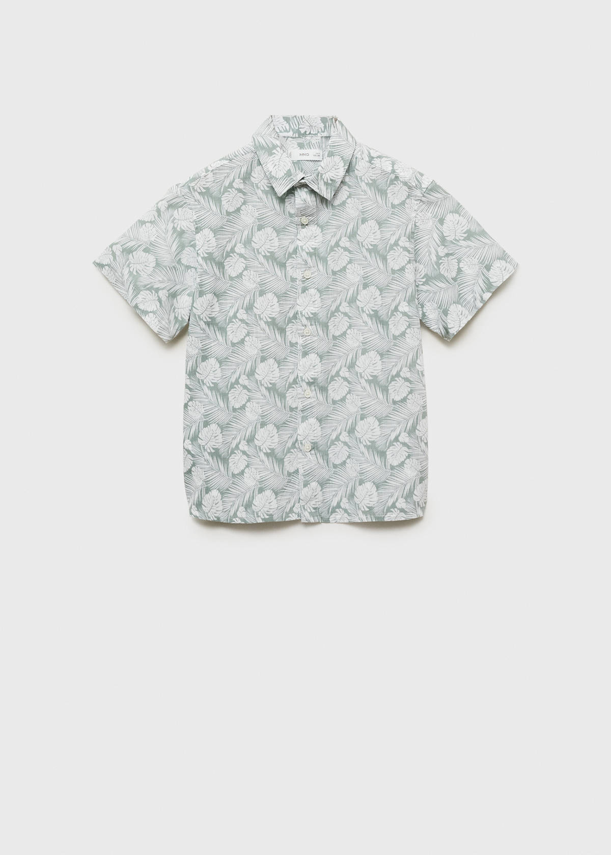 Tropical print shirt — Green