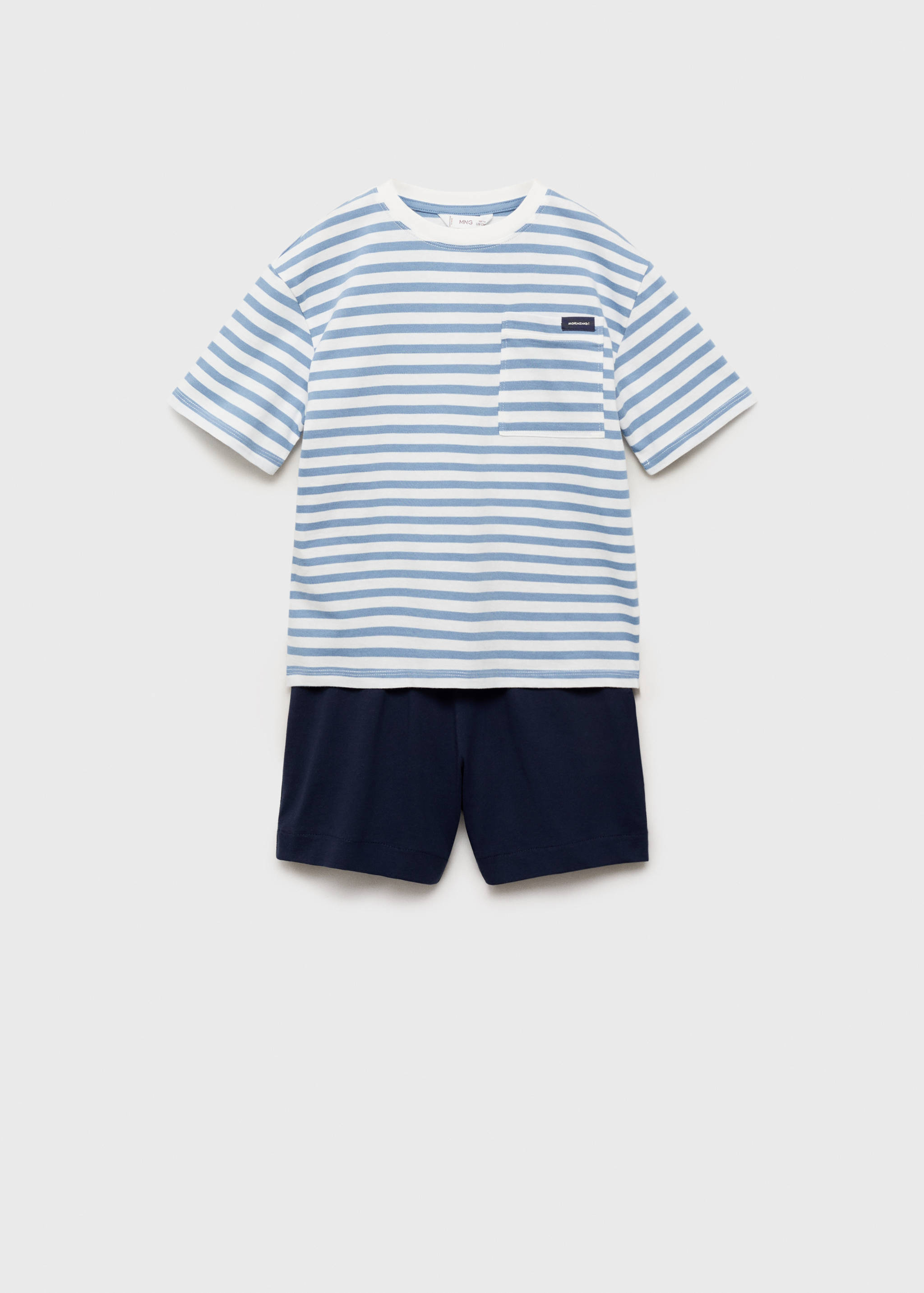 Striped short pyjamas - Article without model