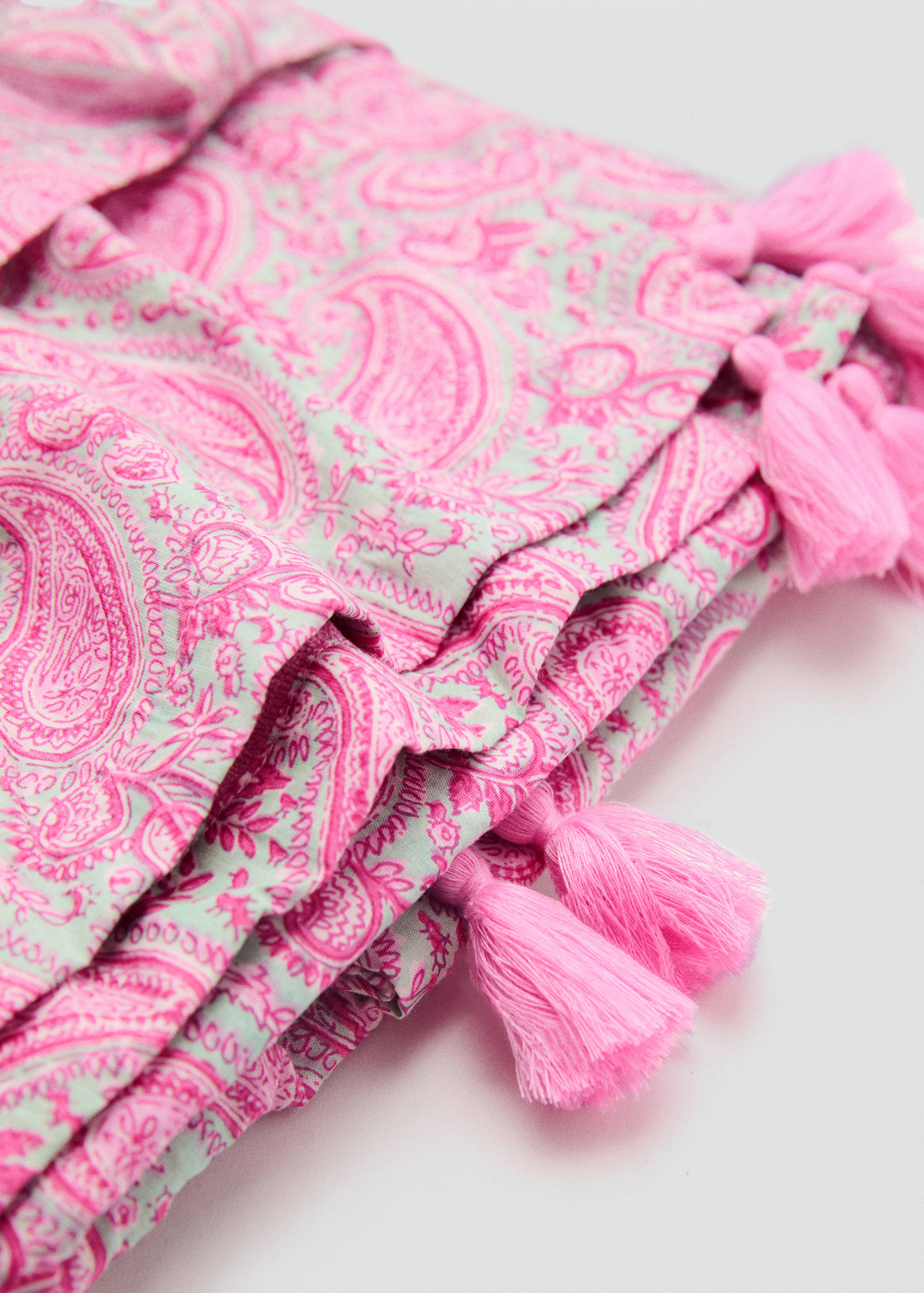 Serviette de plage à imprimé - Plan moyen