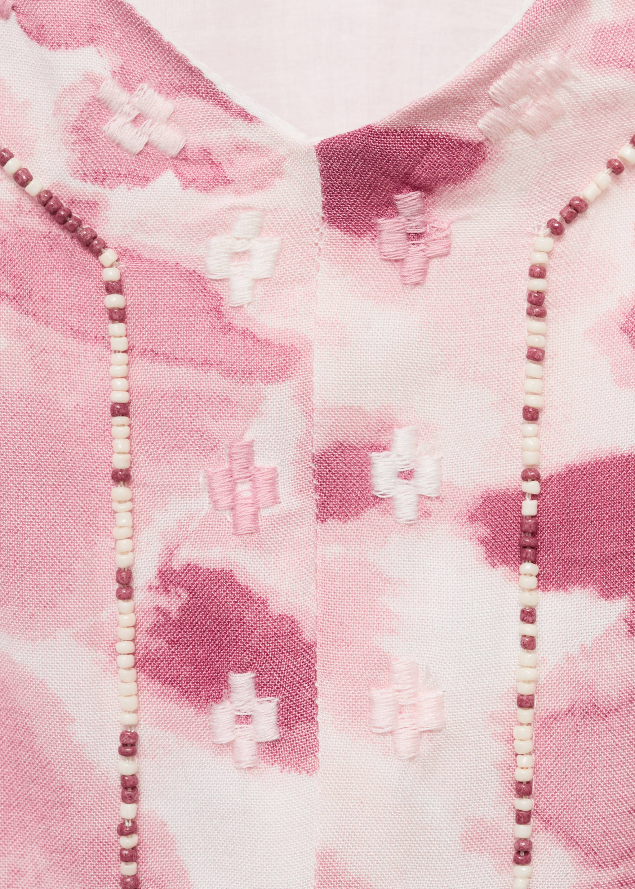 Vestido tie-dye bordado - Detalle del artículo 8