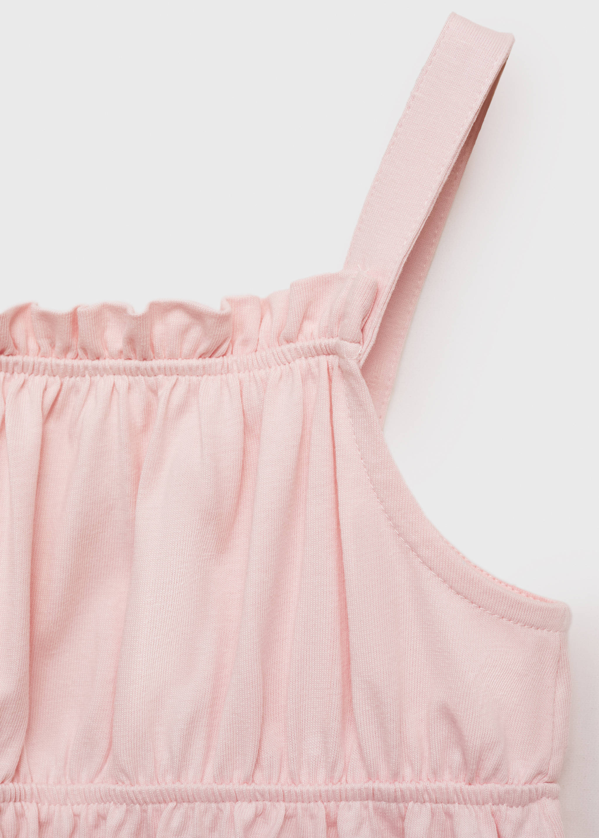 花边吊带连衣裙 - null