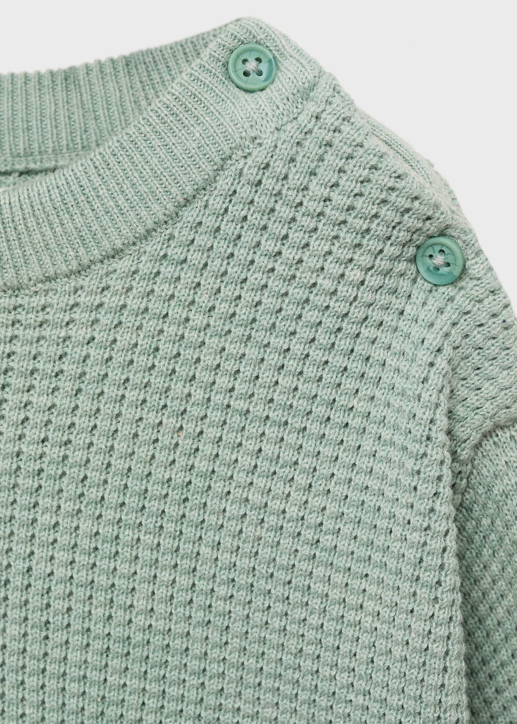 Buttons detail knit sweater - Details of the article 8