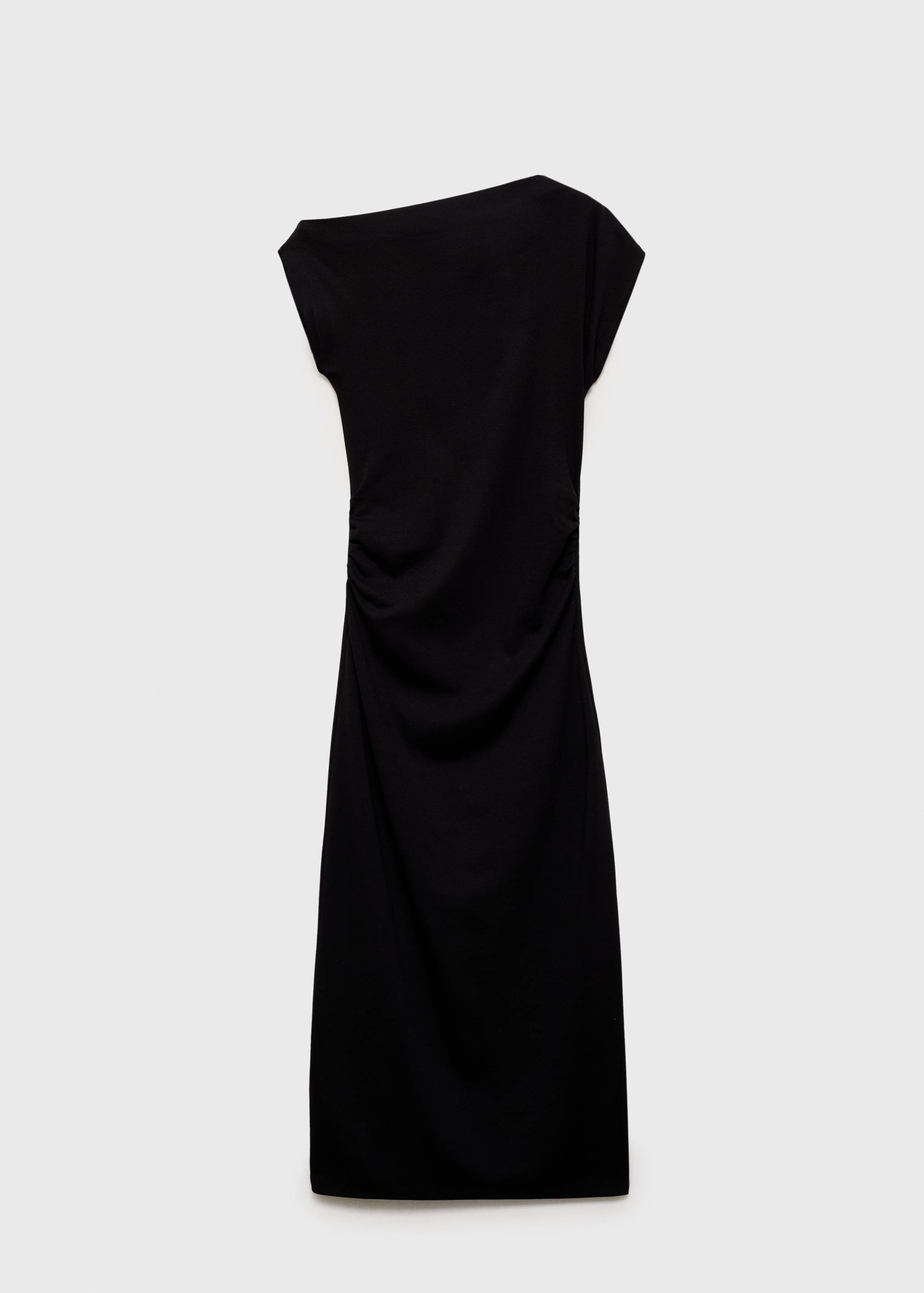 Vestido midi drapeado - Artículo sin modelo