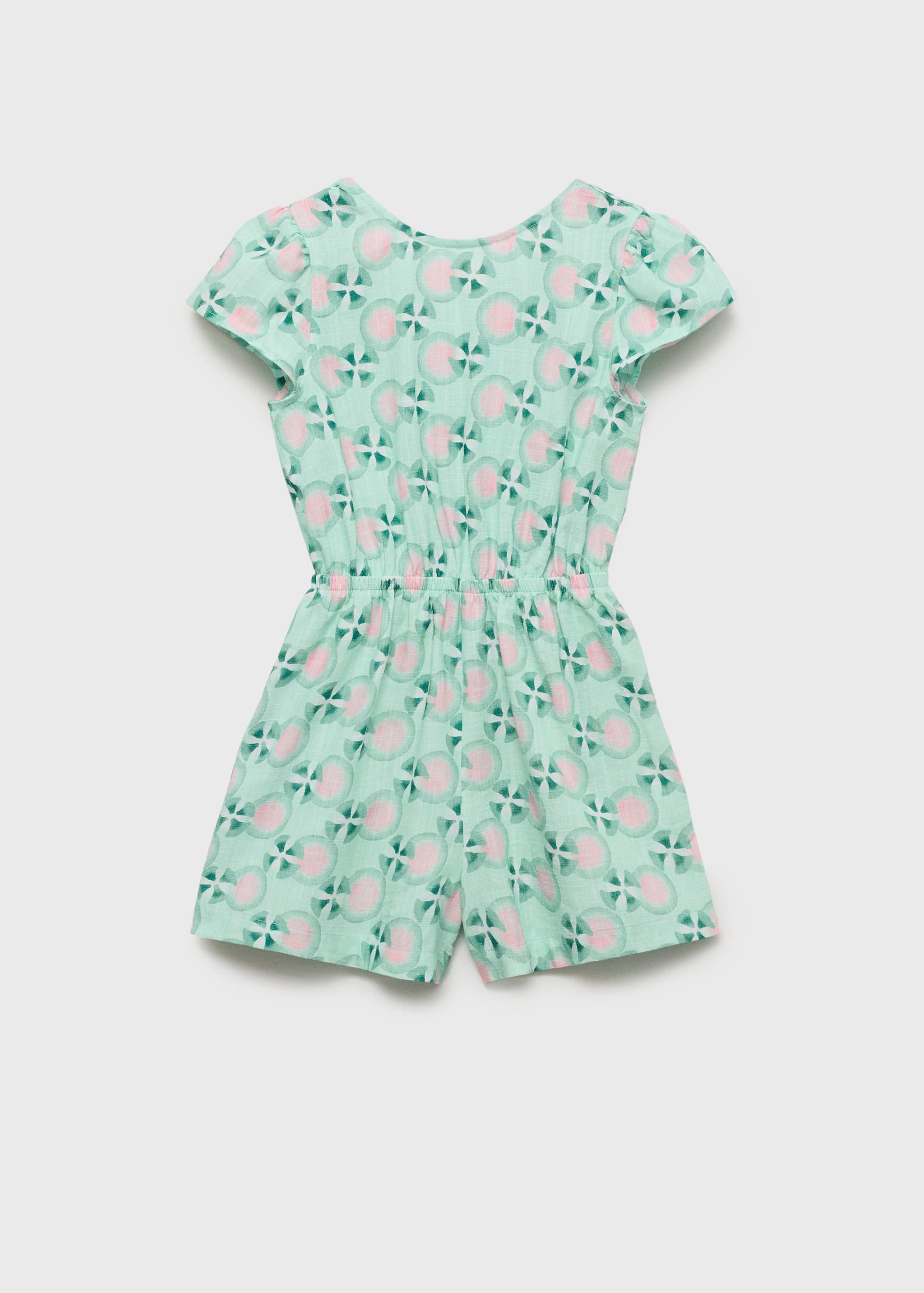 Printed short jumpsuit - Article without model