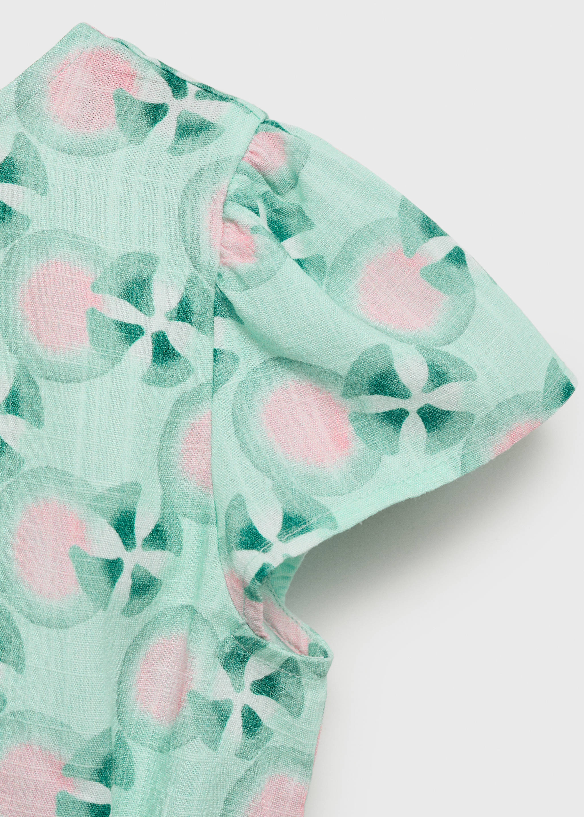 Printed short jumpsuit - Details of the article 8