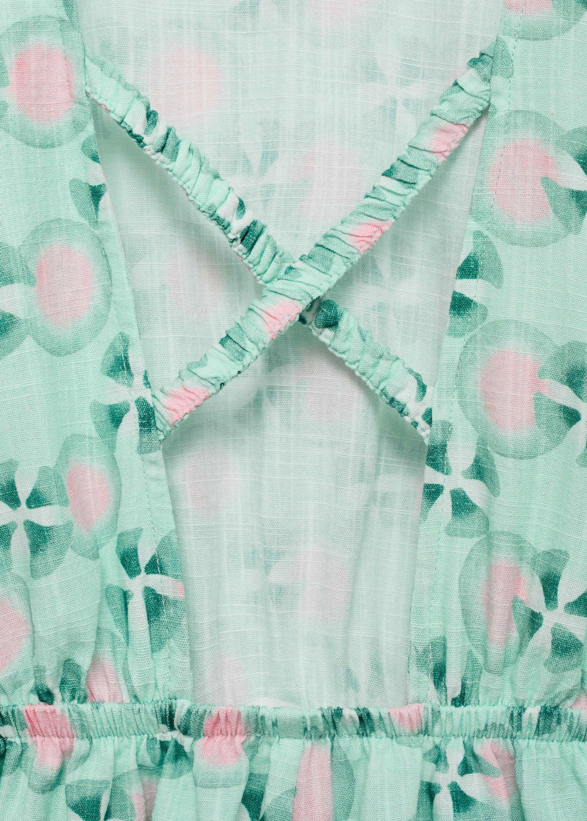 Printed short jumpsuit - Details of the article 0