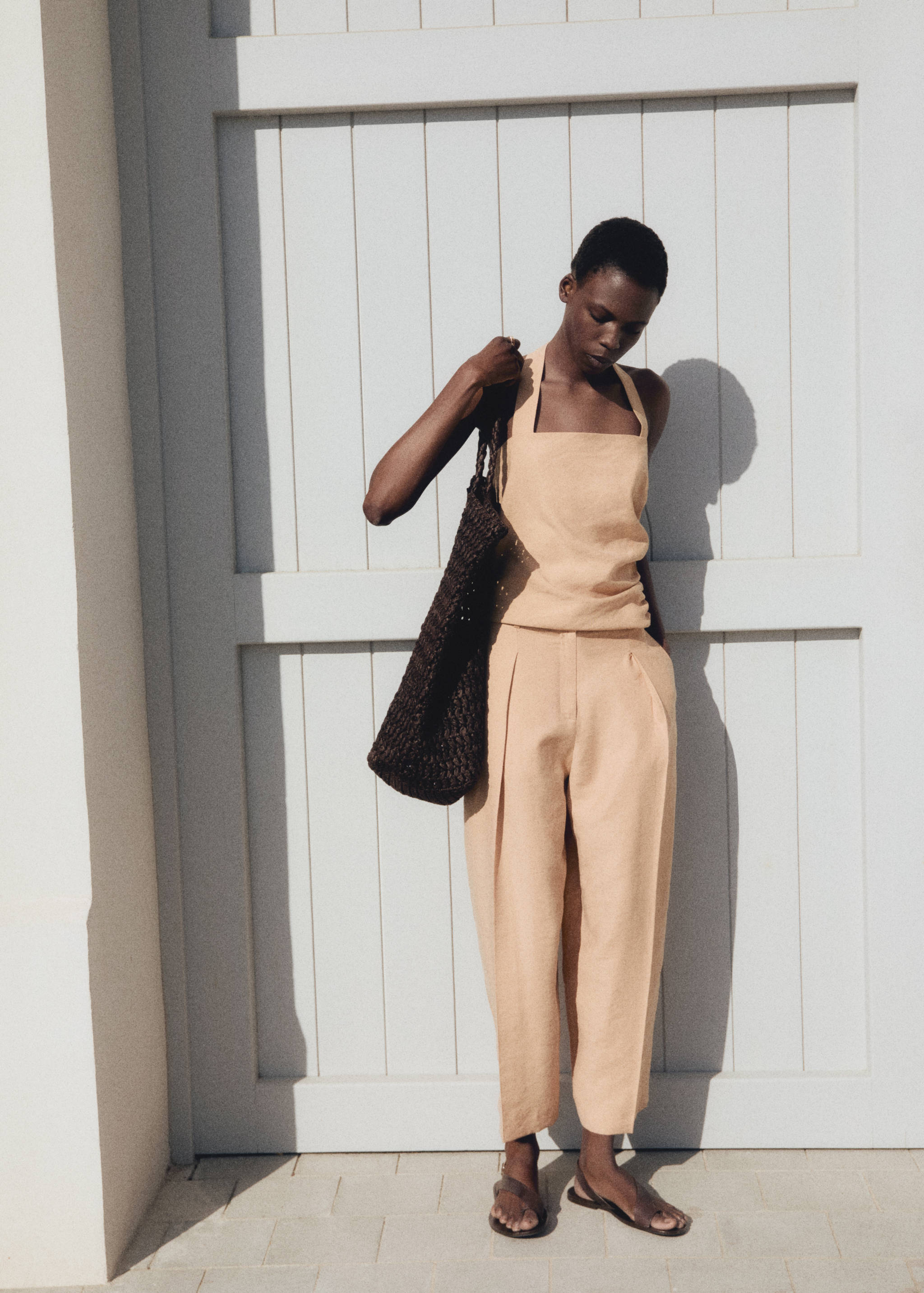 Lyocell top with gathered detail - Details of the article 6