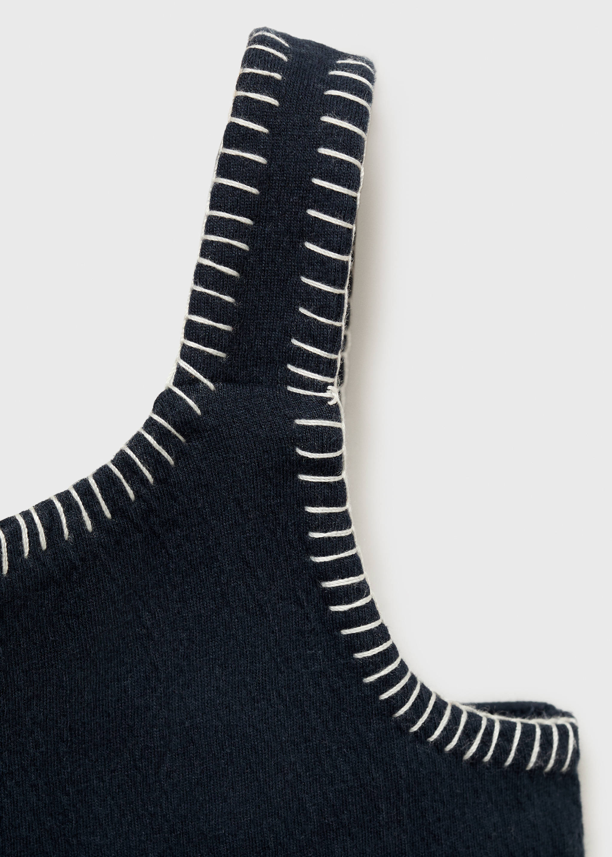 Straight short jumpsuit - Details of the article 8