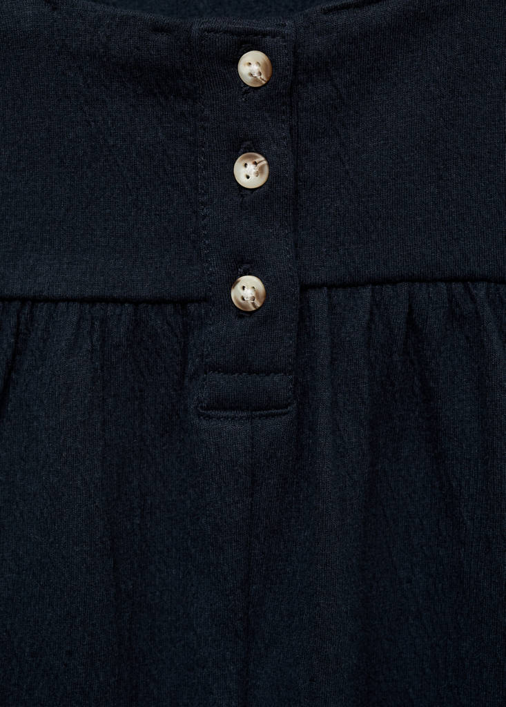 Straight short jumpsuit — Dark Navy