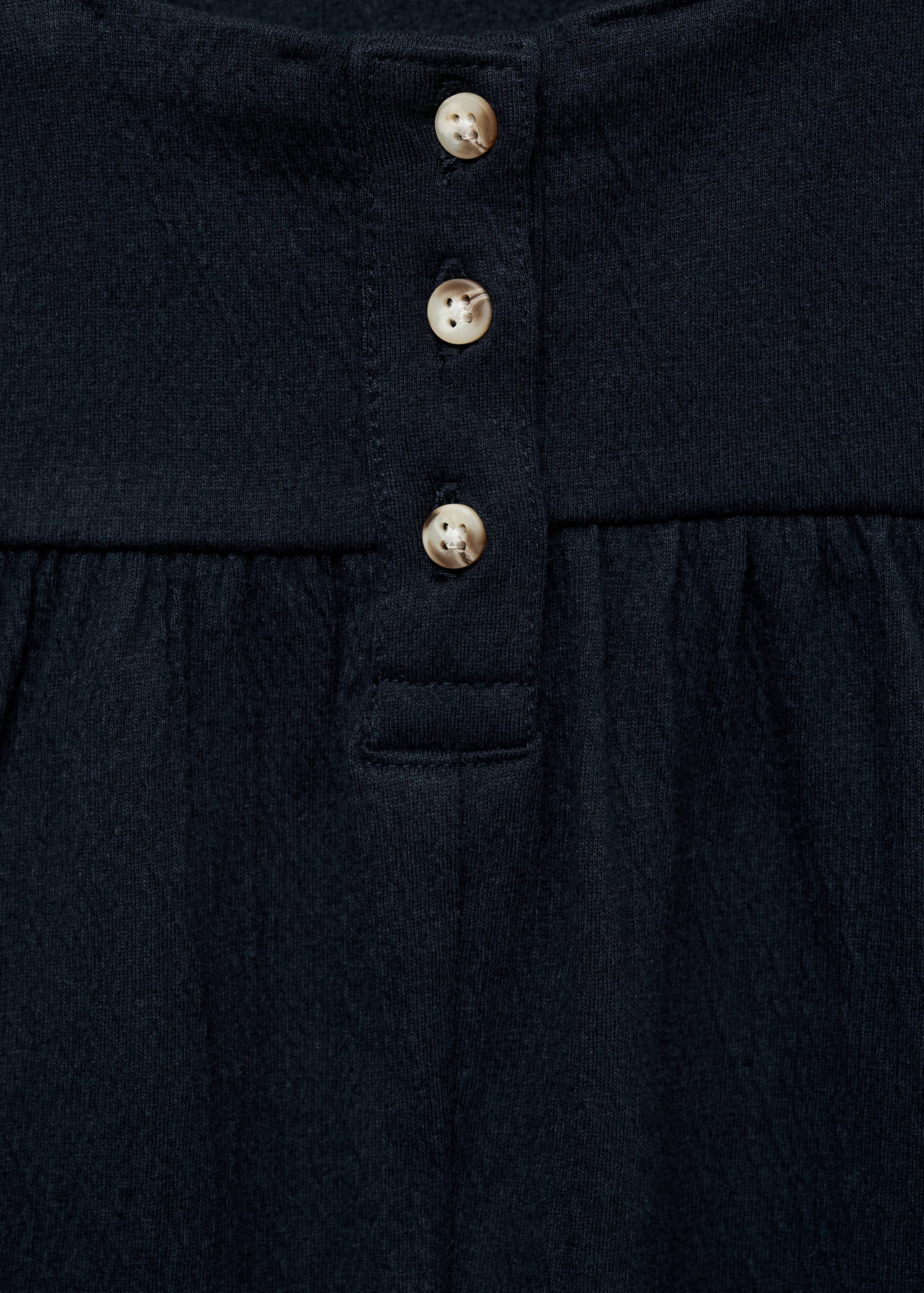 Straight short jumpsuit - Details of the article 0