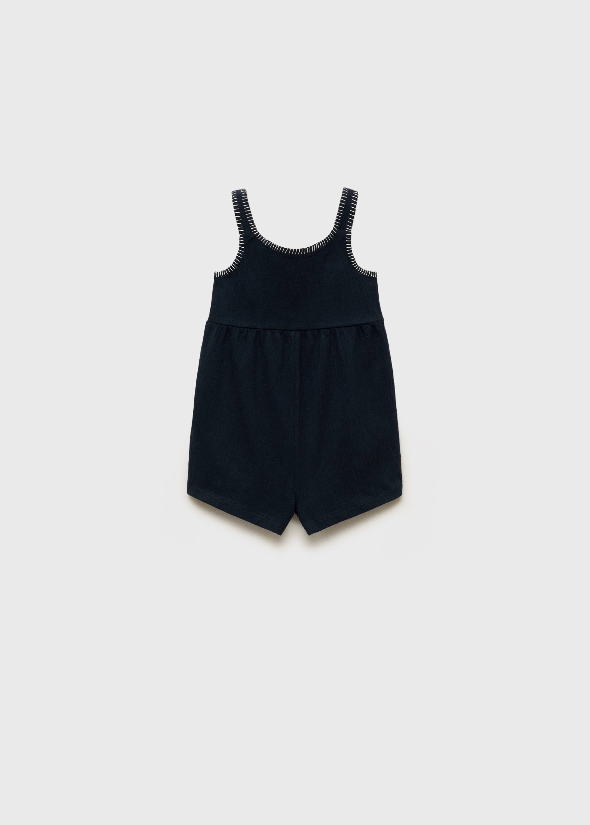 Straight short jumpsuit - Article without model