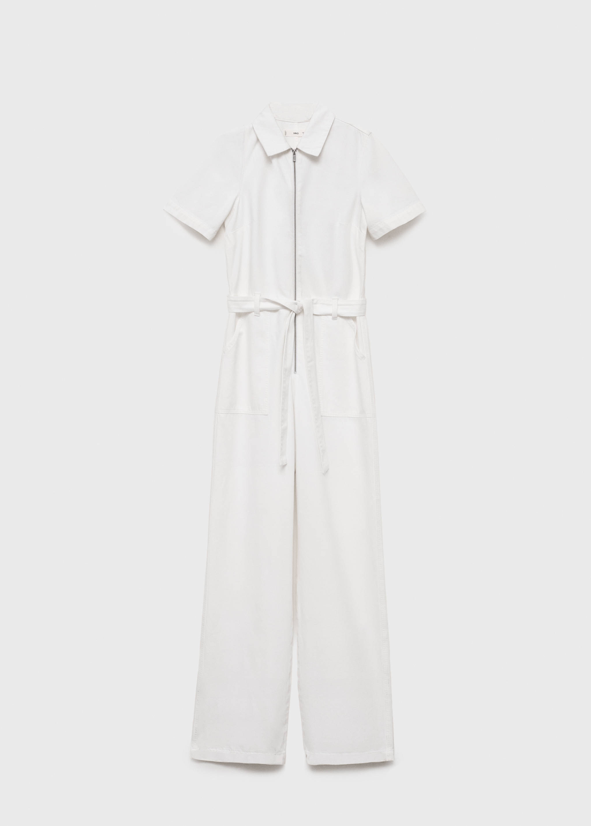 Denim jumpsuit belt - Article without model