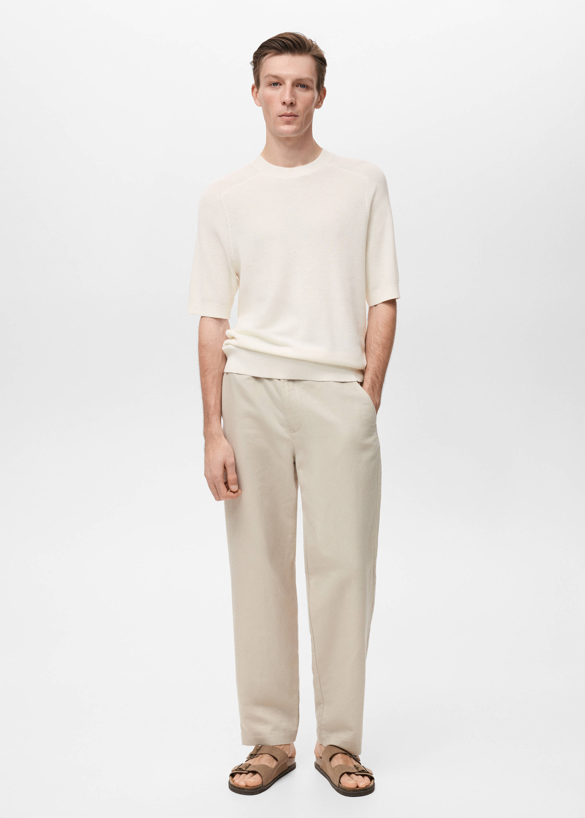 Fine-knit T-shirt - General plane