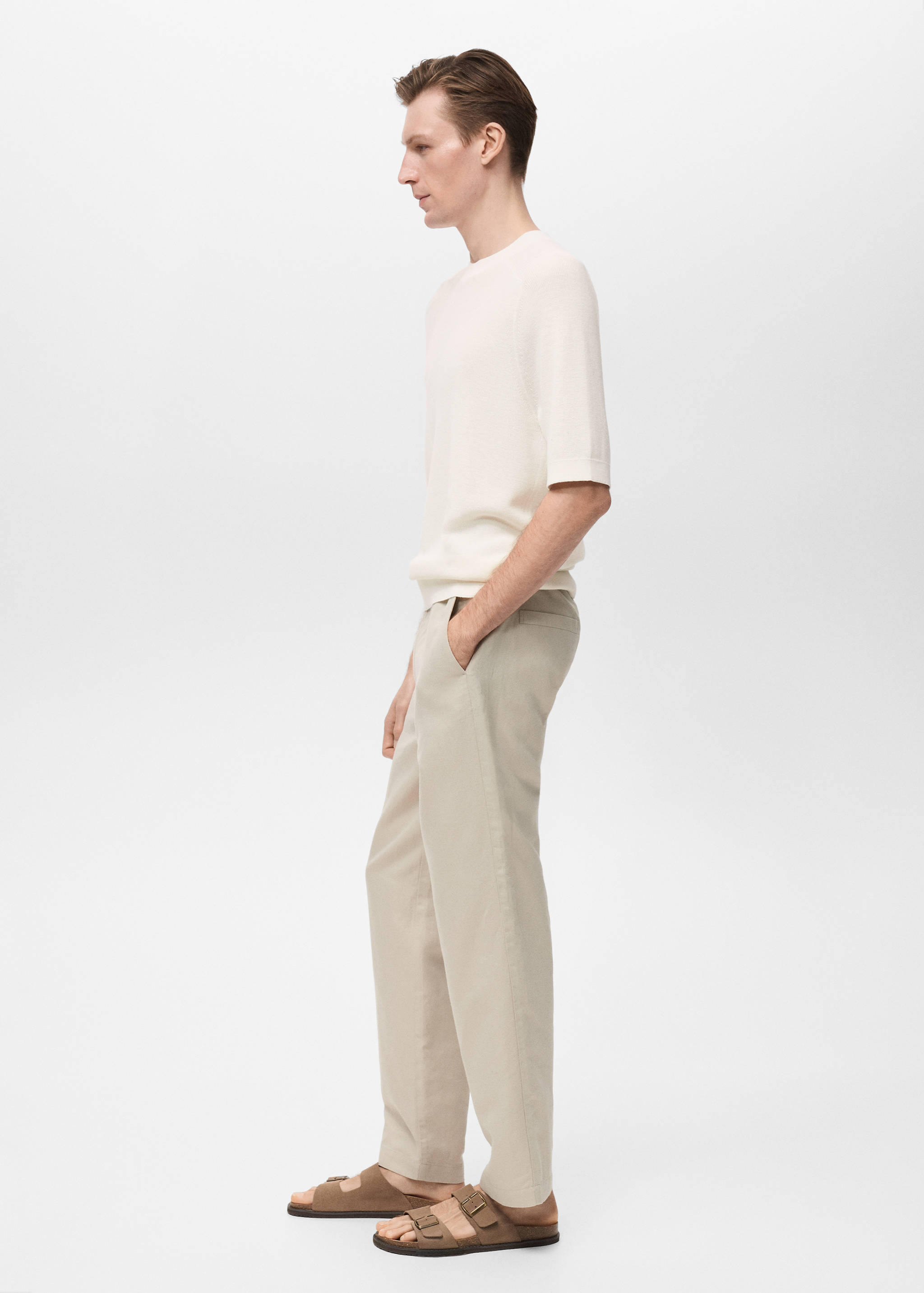 Fine-knit T-shirt - Details of the article 2