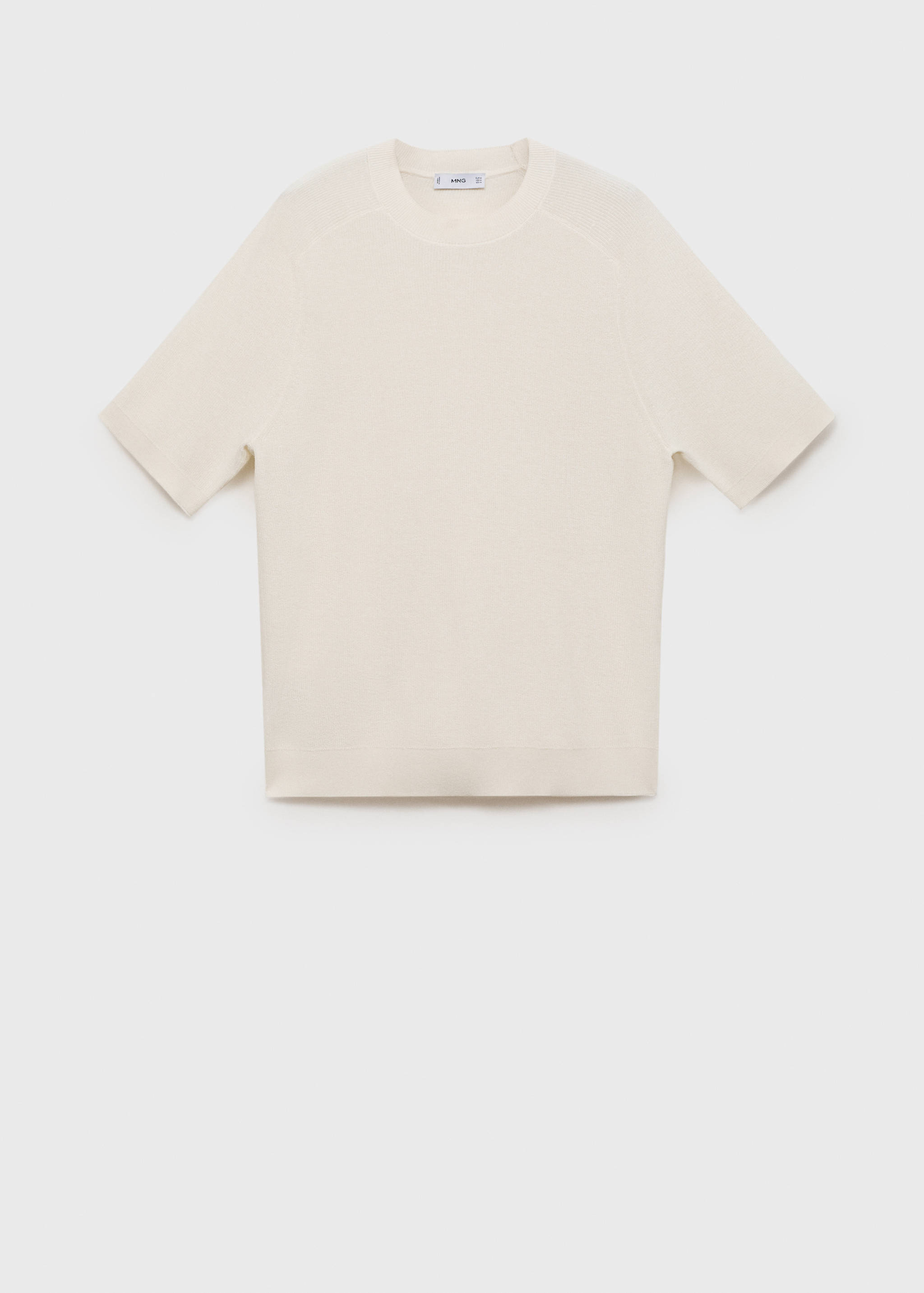 Fine-knit T-shirt - Article without model
