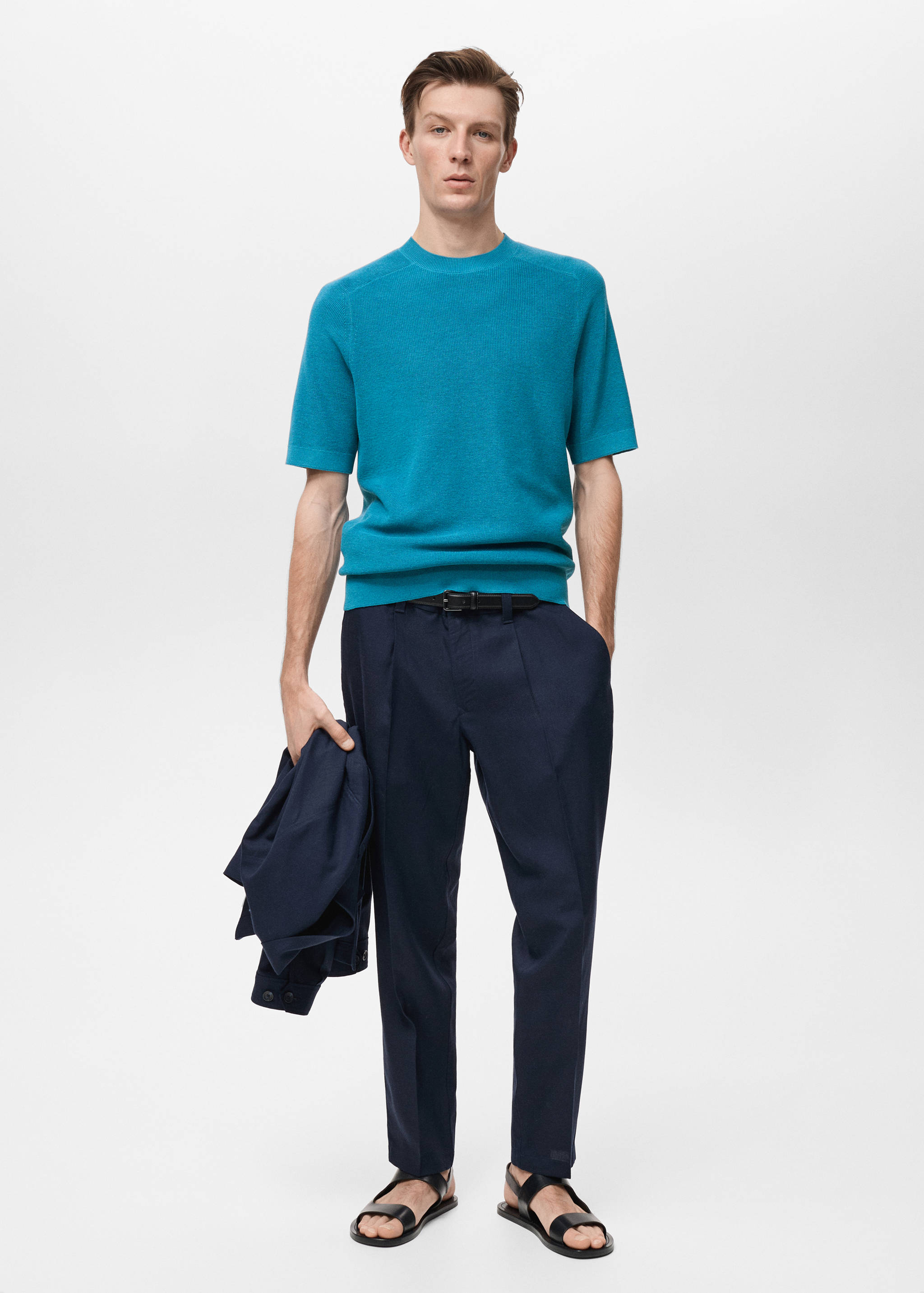 Fine-knit T-shirt - General plane