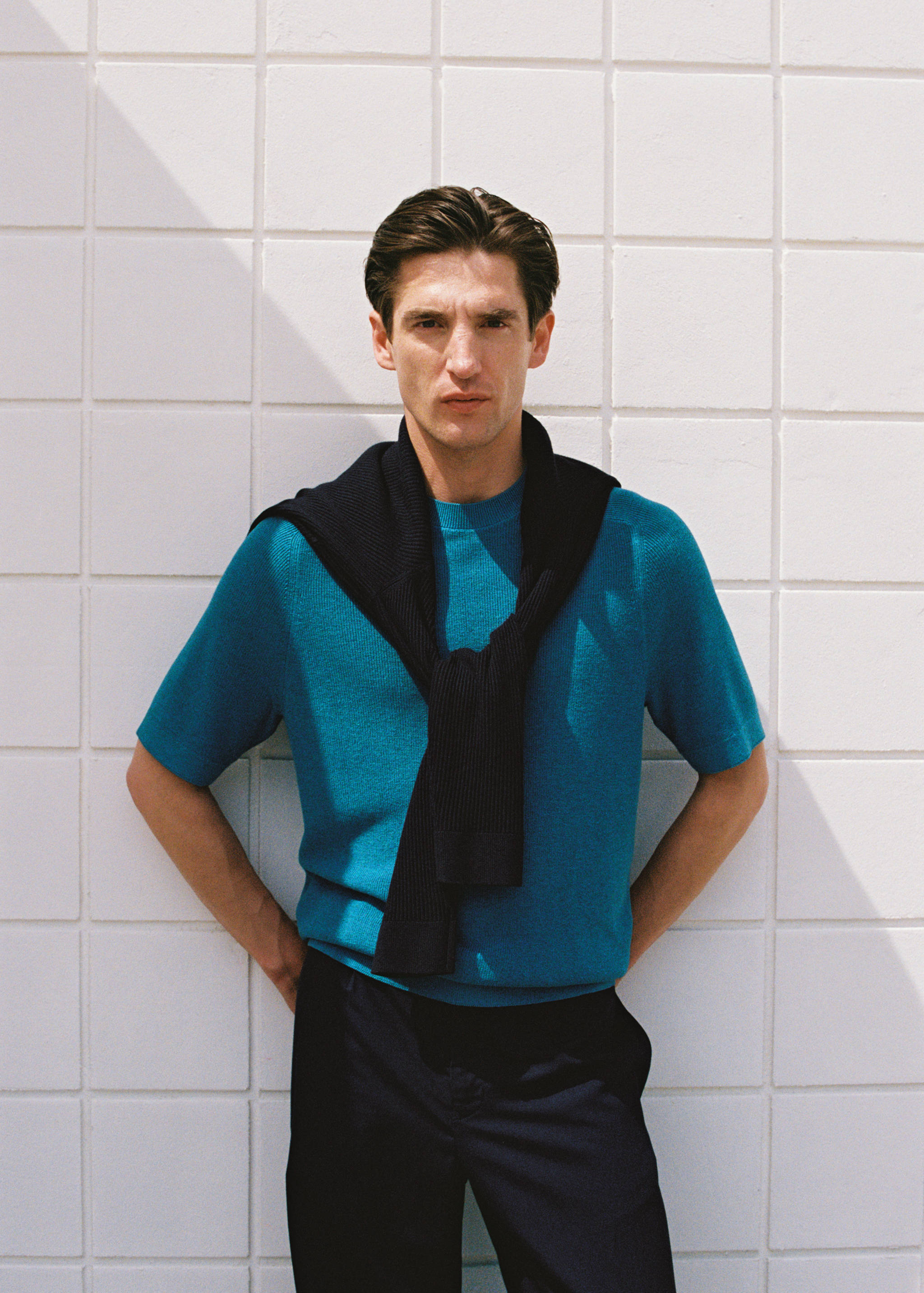 Fine-knit T-shirt - Details of the article 5