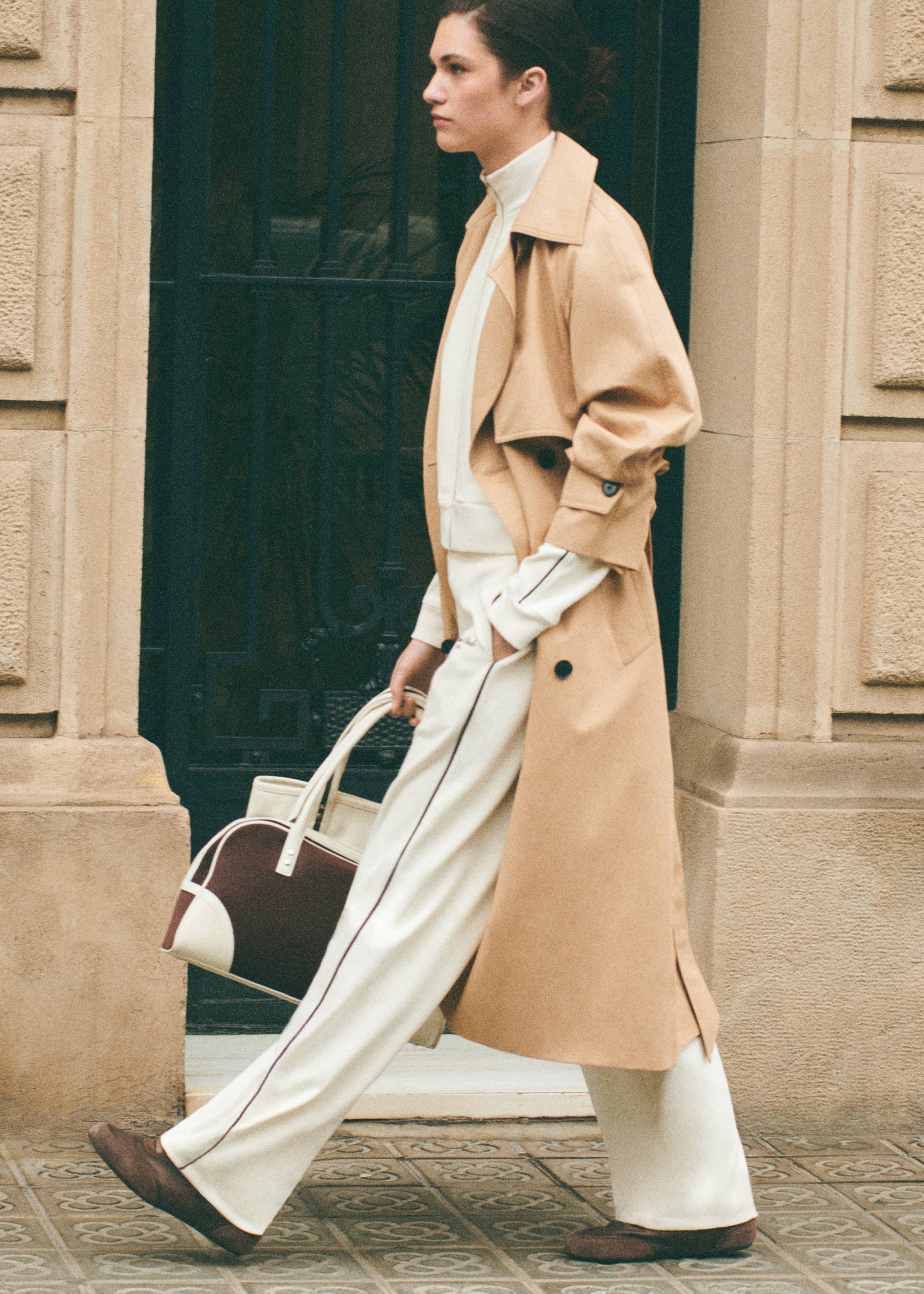 Veste coton rayure contraste - Détail de l'article 6