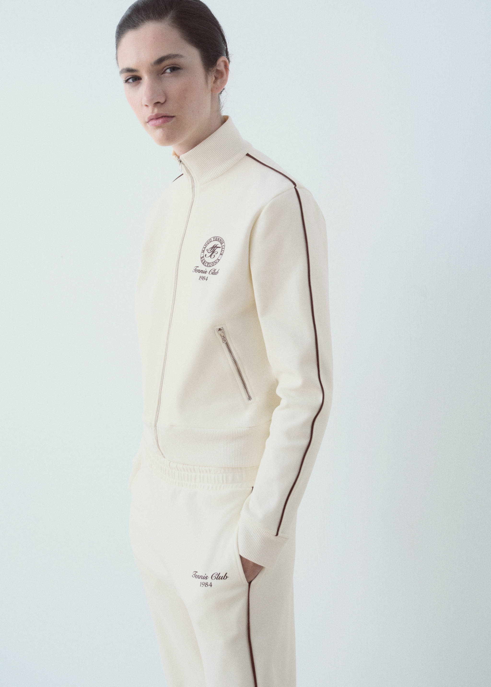 Veste coton rayure contraste - Détail de l'article 2