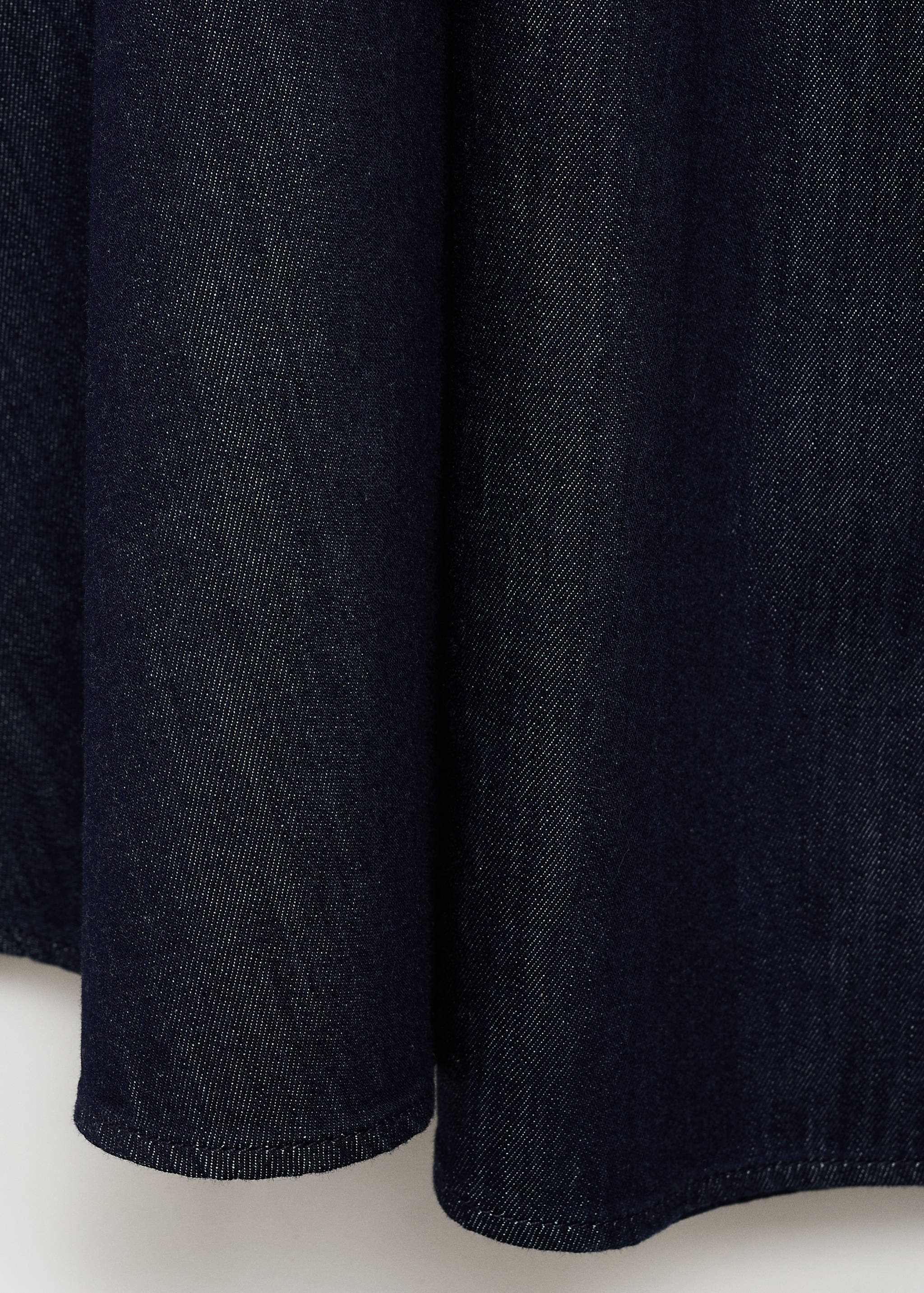 Flared denim skirt - Details of the article 0