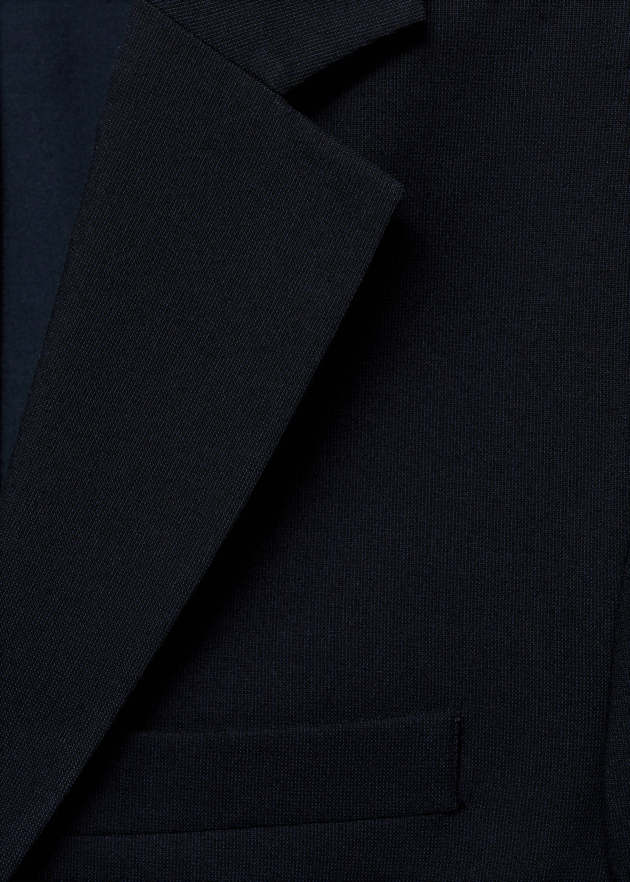 Americana slim fit piqué - Detalle del artículo 0