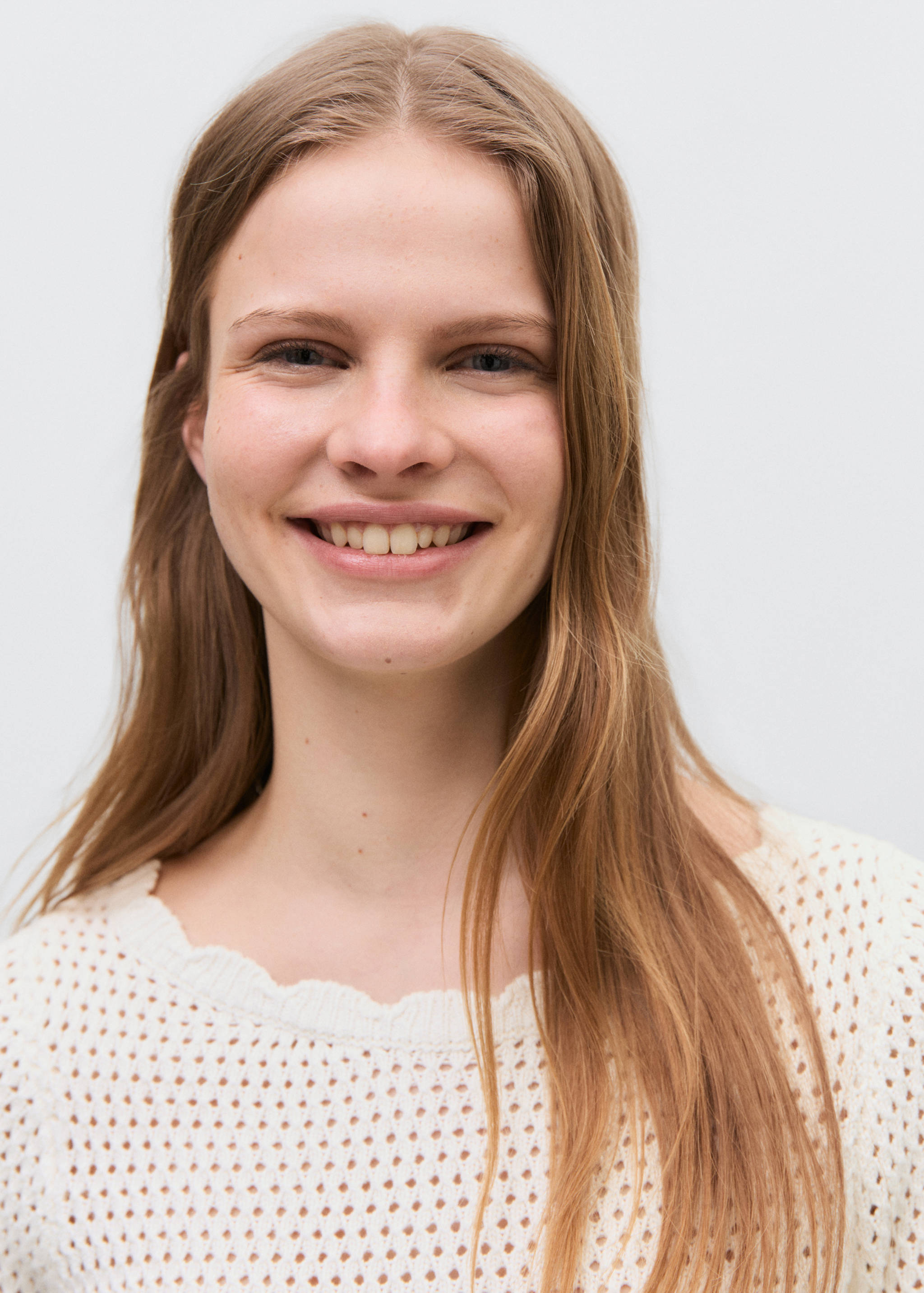 Strickkleid mit Lochmuster - Detail des Artikels 1