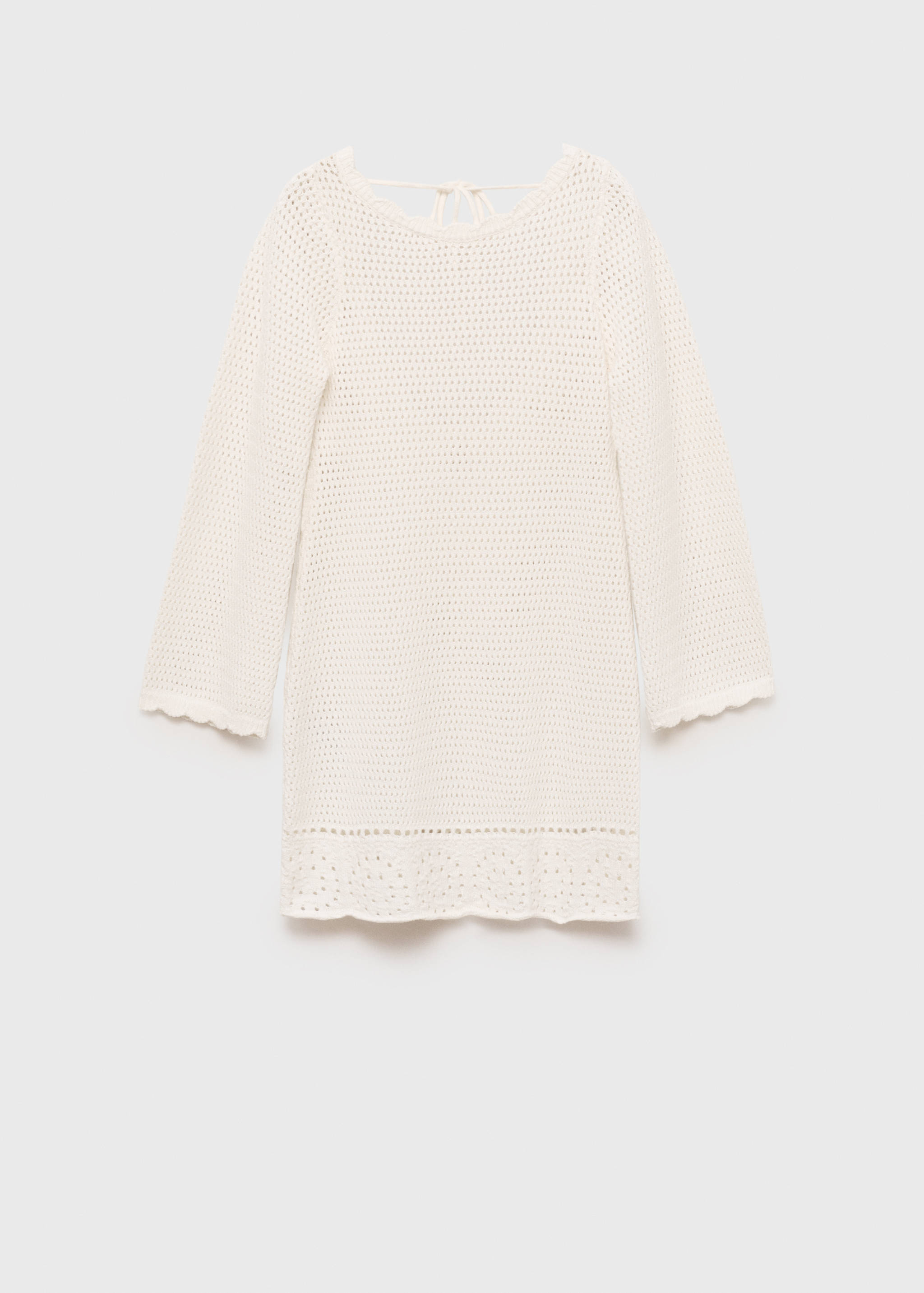 Strickkleid mit Lochmuster - Artikel ohne Model