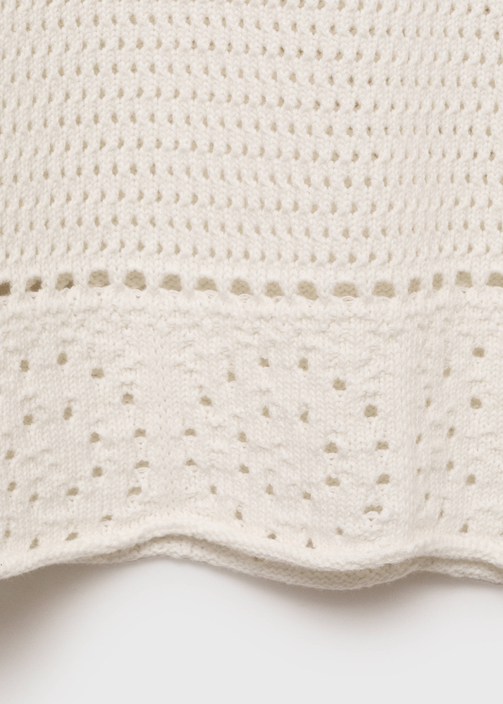 Strickkleid mit Lochmuster - Detail des Artikels 0