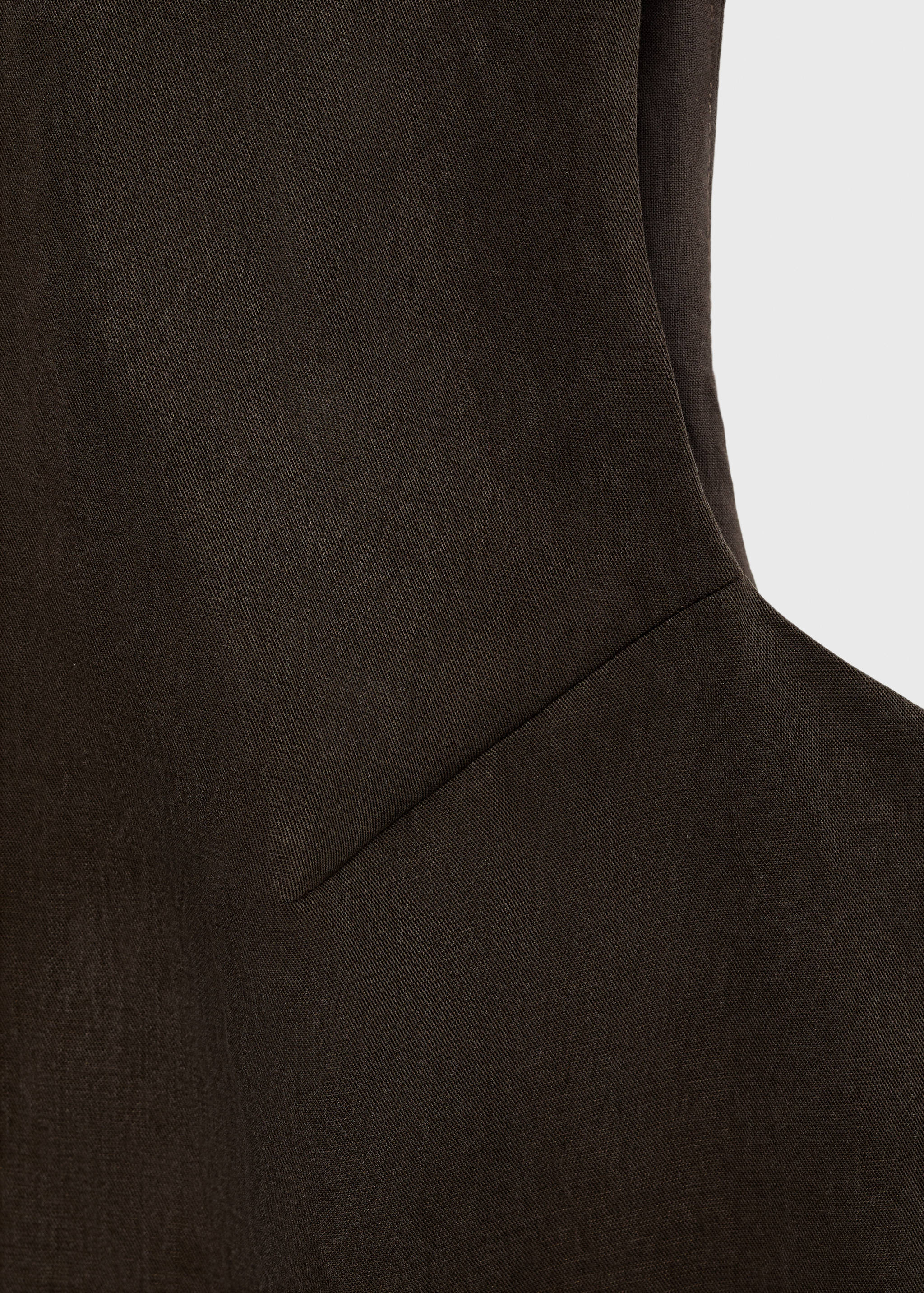 Lyocell top with buttons on the back - Details of the article 8