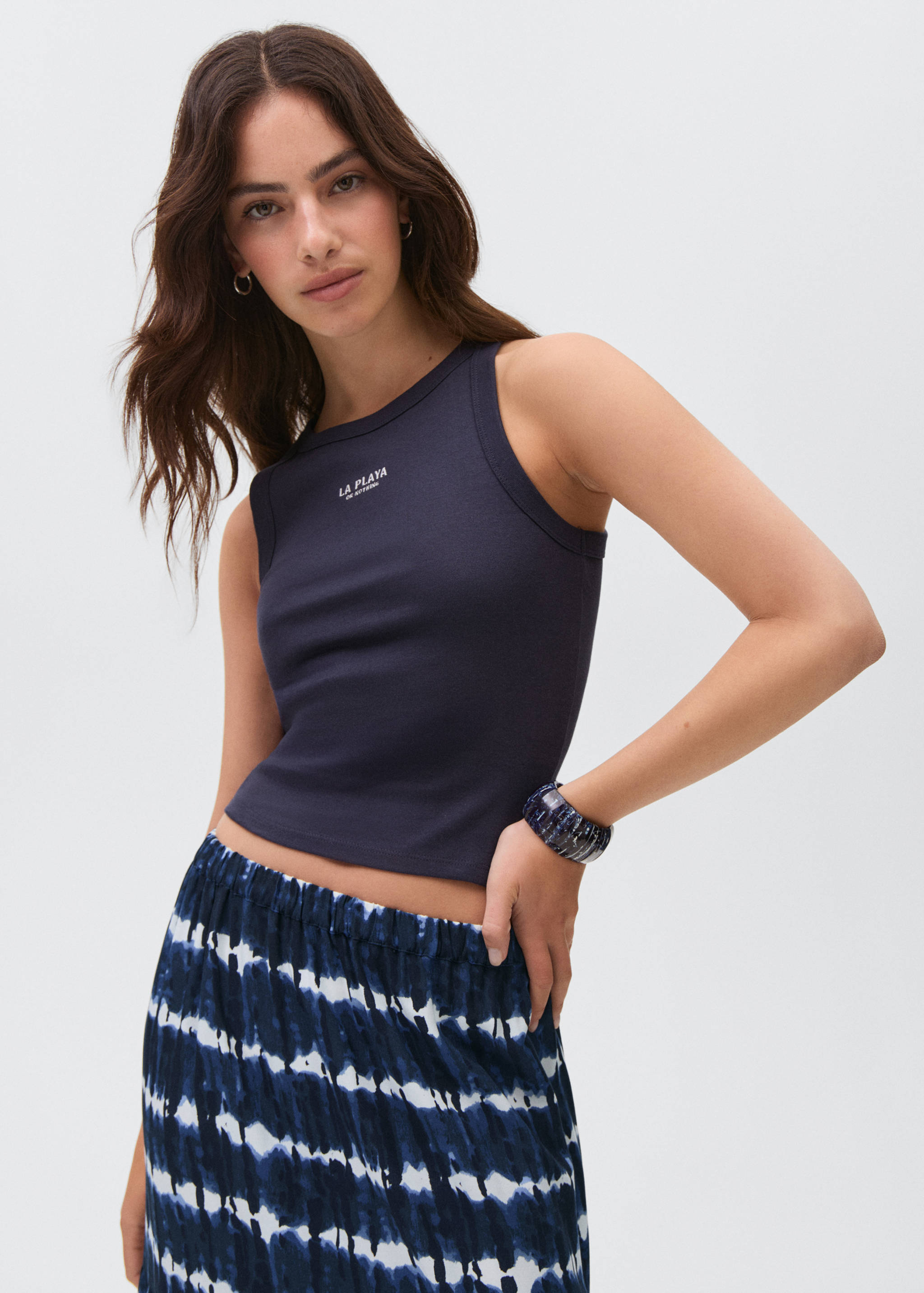 Jupe longue tie and dye - Plan moyen