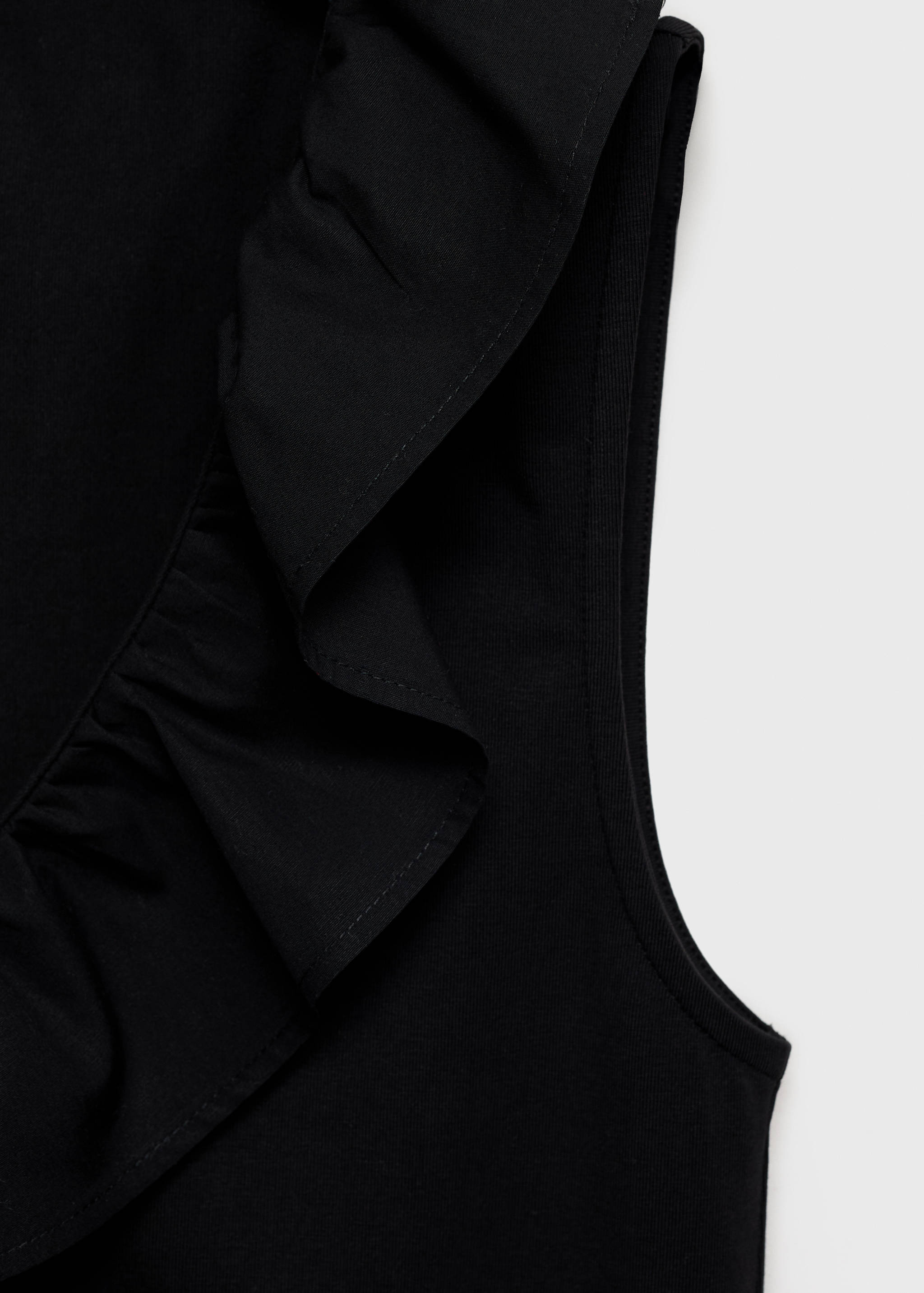 Cotton top with ruffles - Details of the article 8