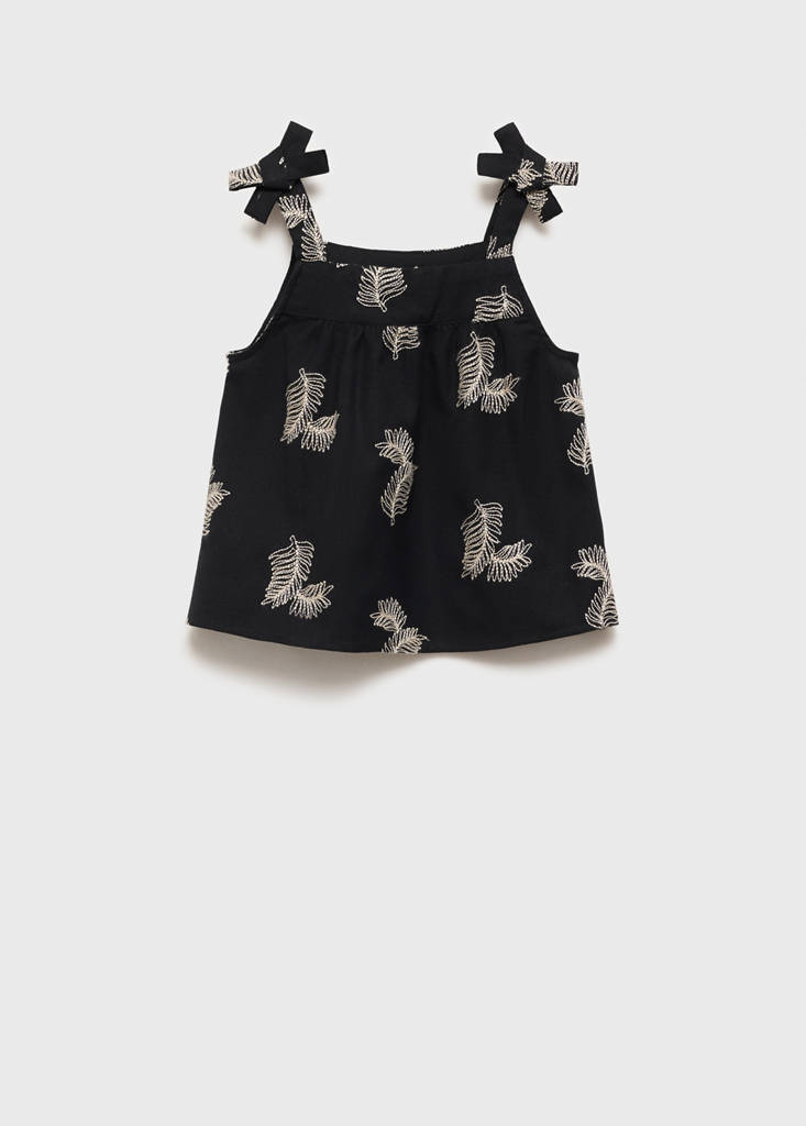 Embroidered details blouse - thumbnail 2