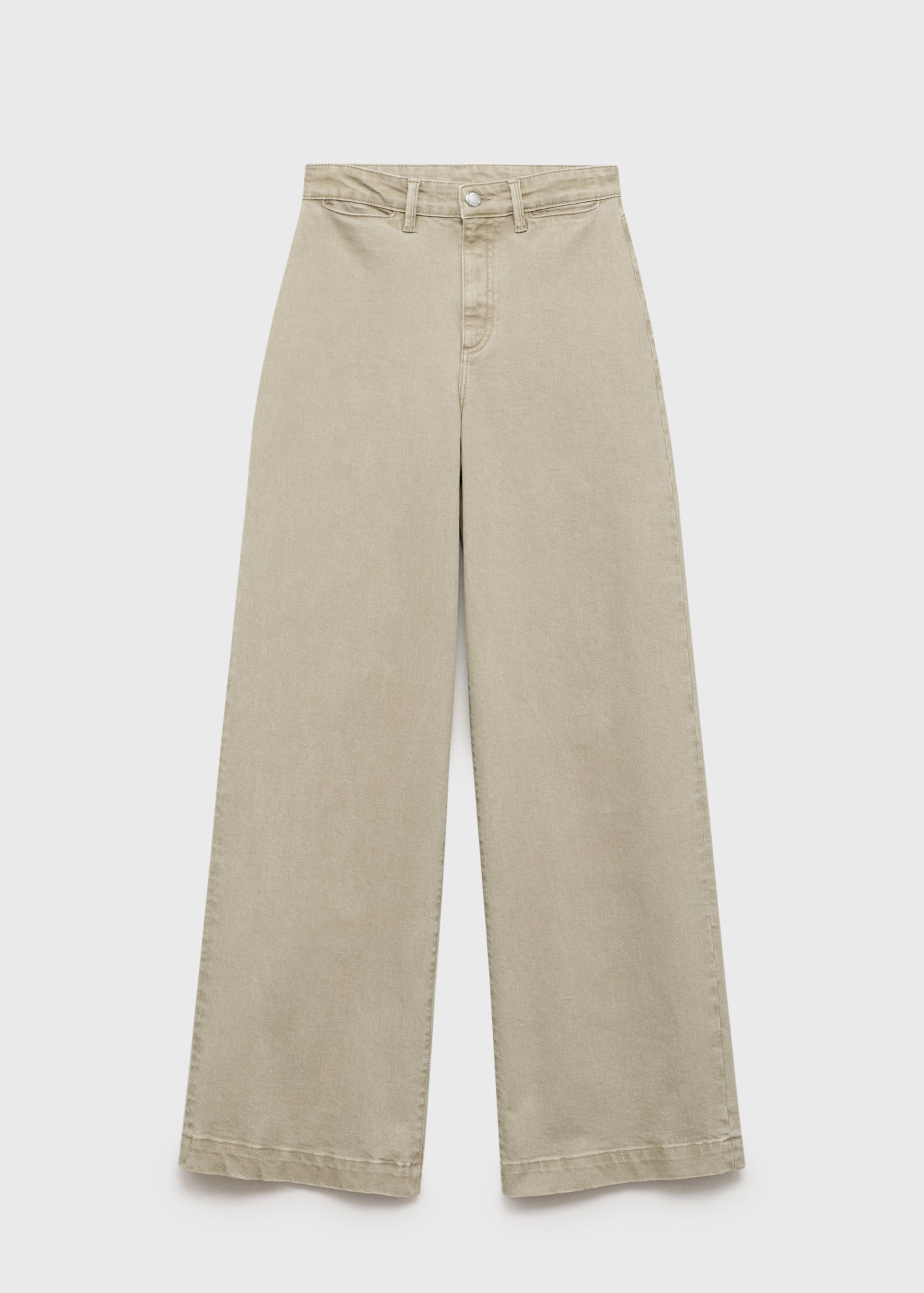 Jeans wide leg tiro alto full length - Artículo sin modelo
